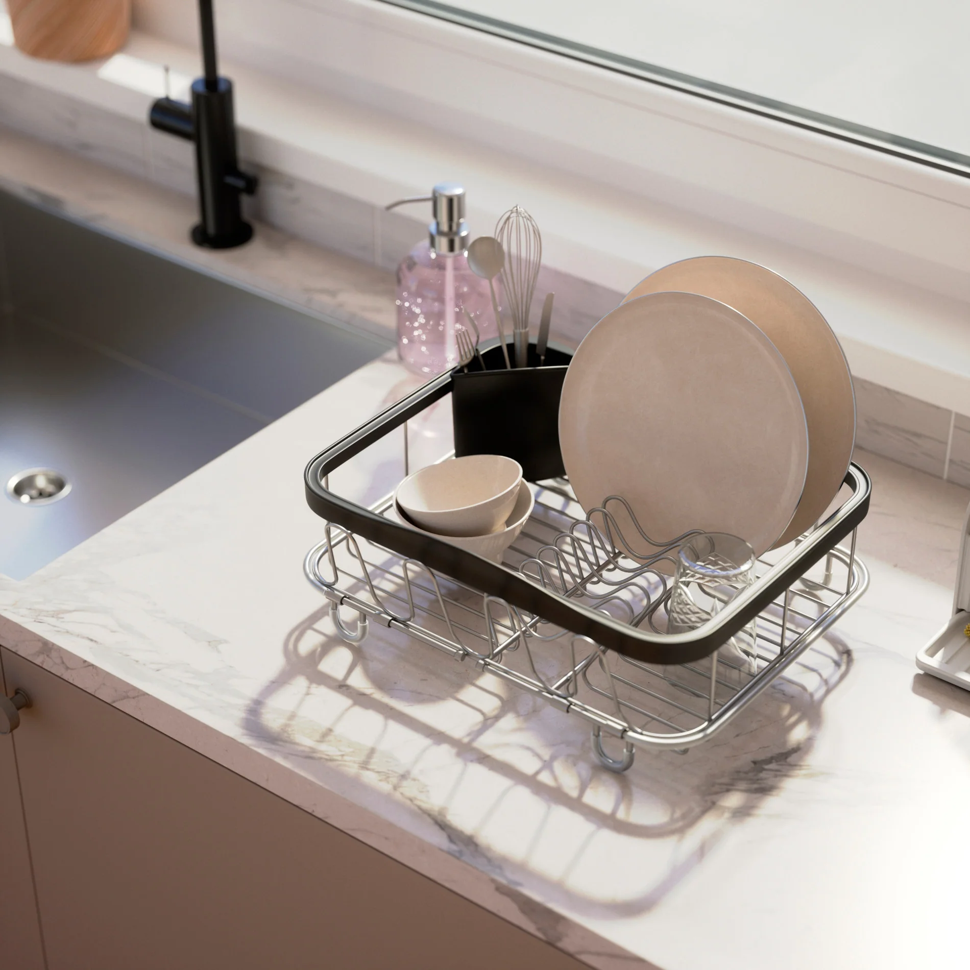 UMBRA Sinkin Multi Use Dish Rack - Image 8