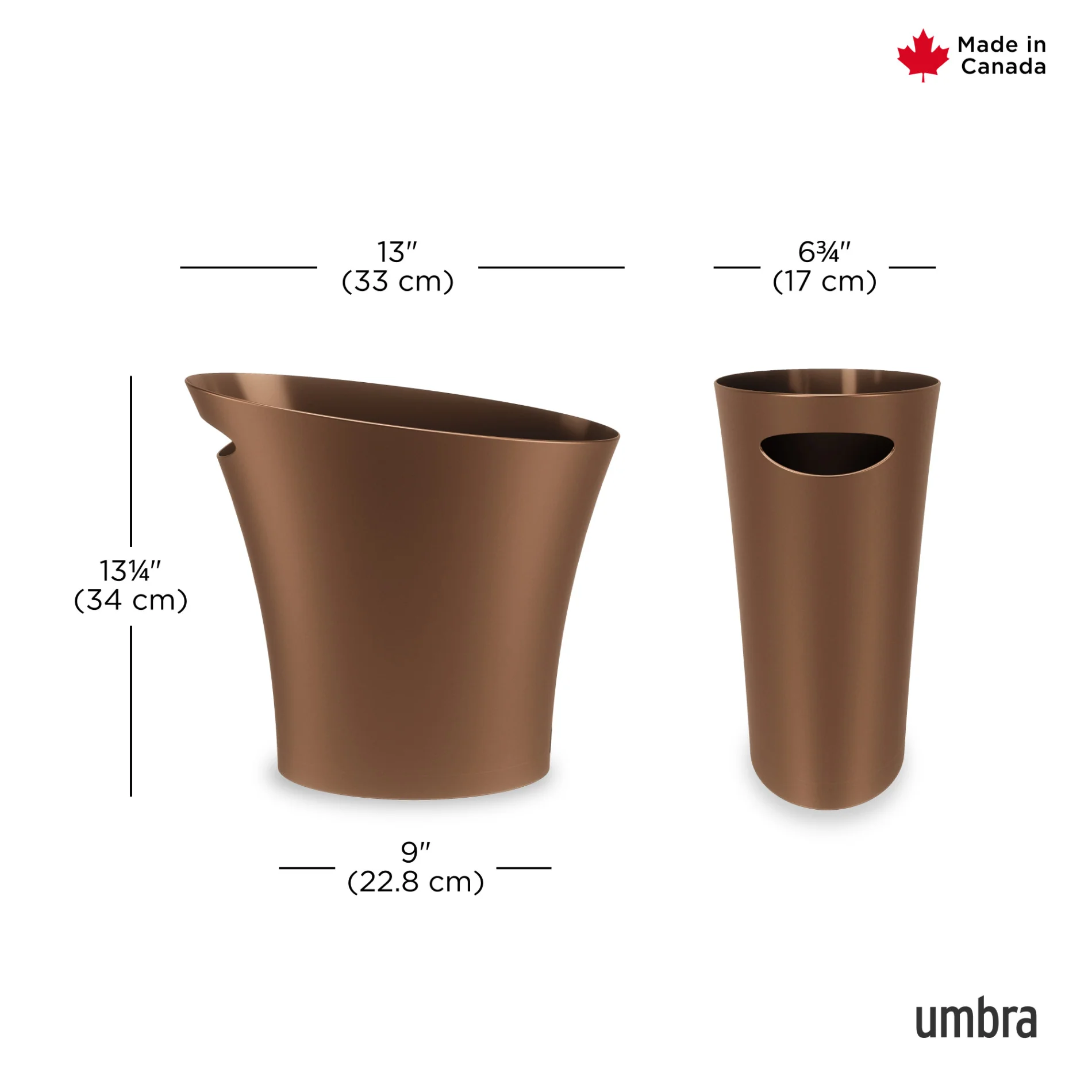 UMBRA Skinny Trash Can - Image 26