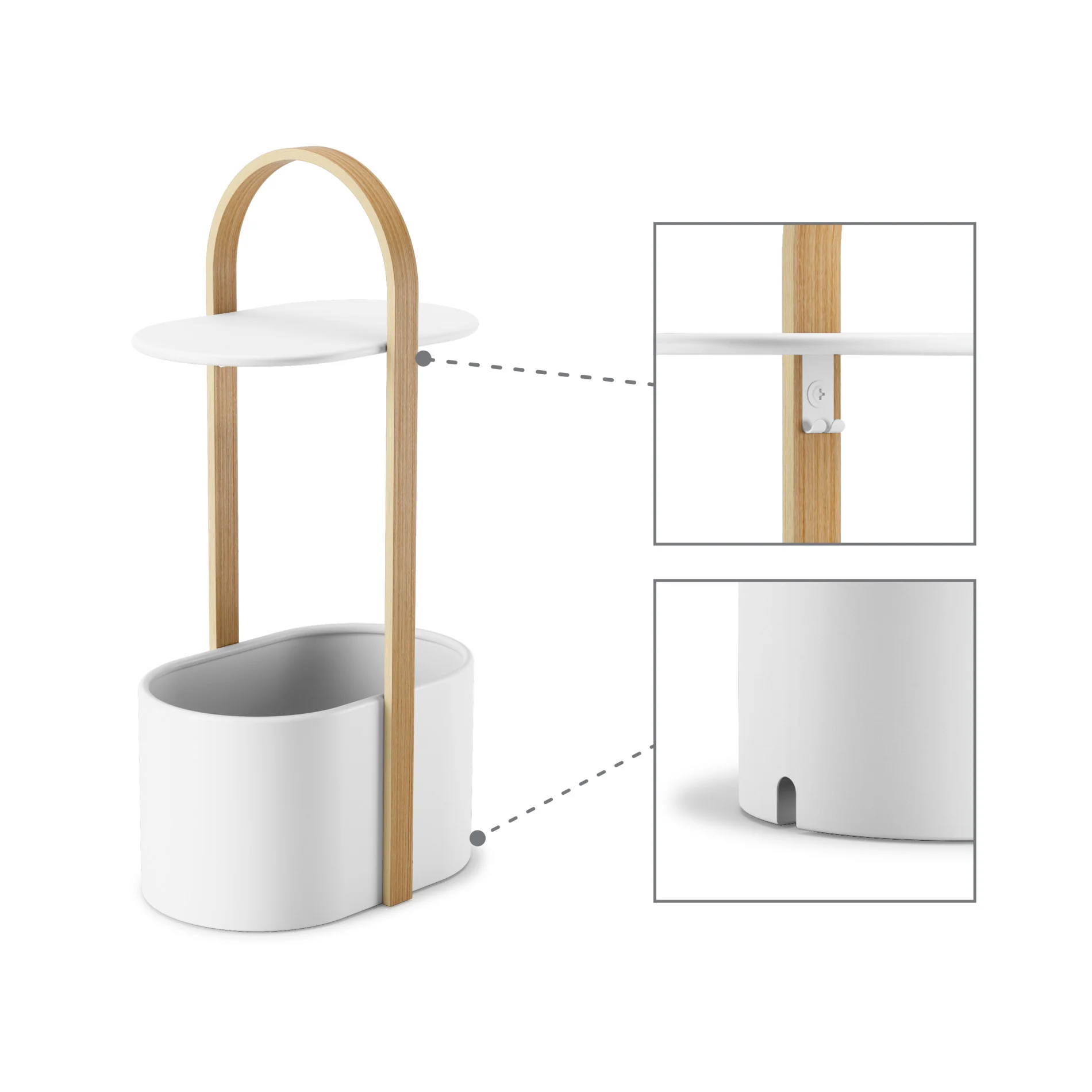 UMBRA Bellwood Storage Table - Image 8