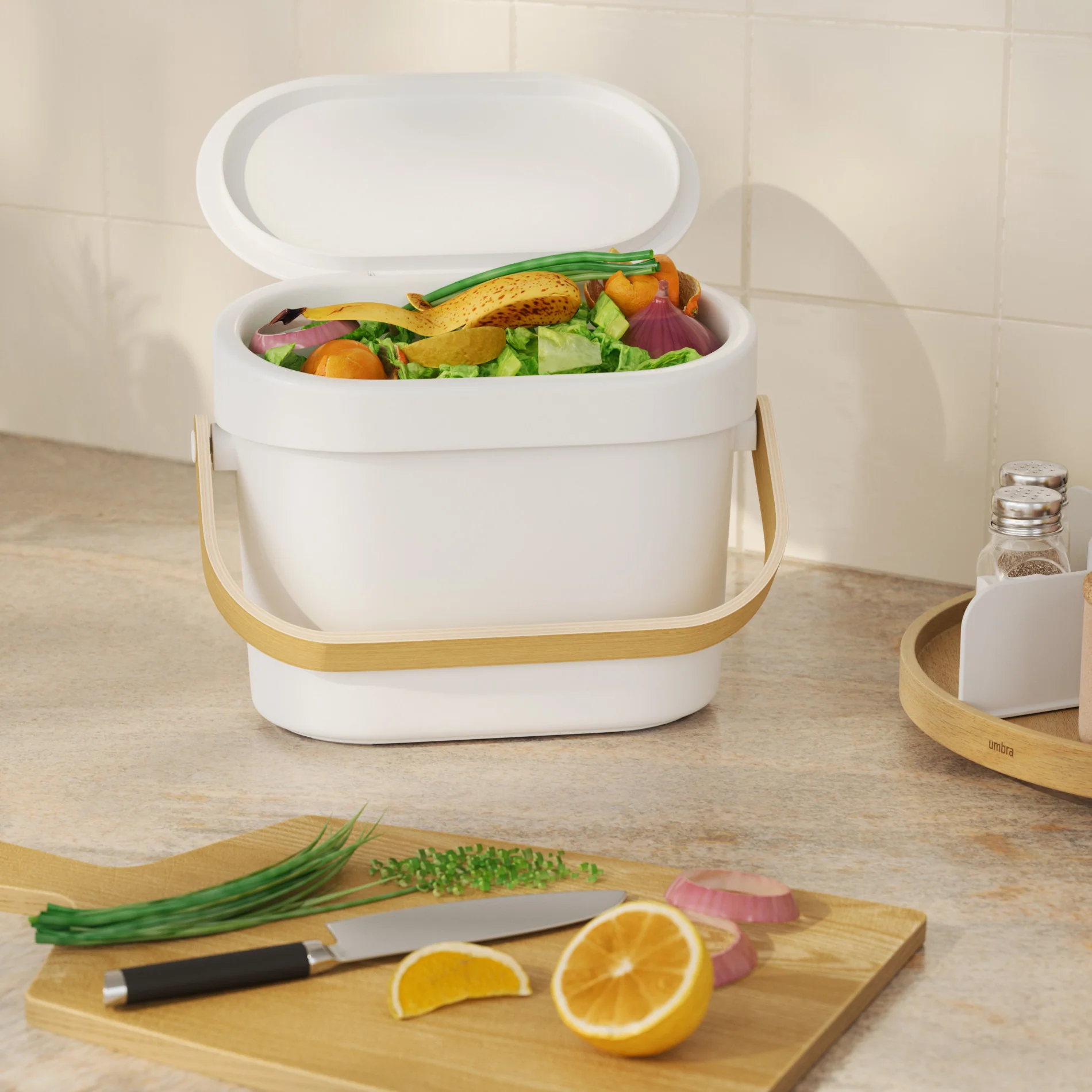 UMBRA Bellwood Compost Bin - Image 5