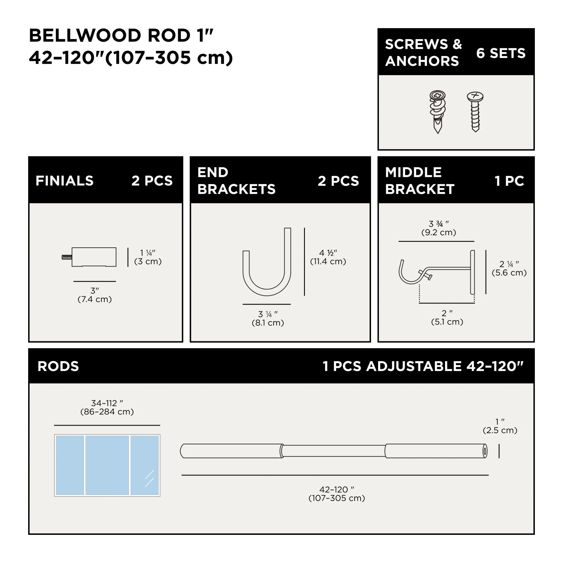 UMBRA Bellwood Curtain Rod - Image 6