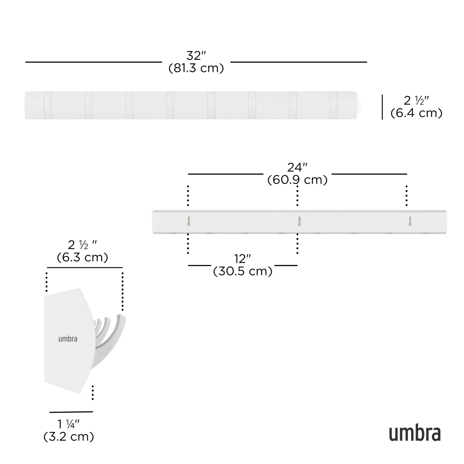 UMBRA Flip 8 Wall Hook - Image 33
