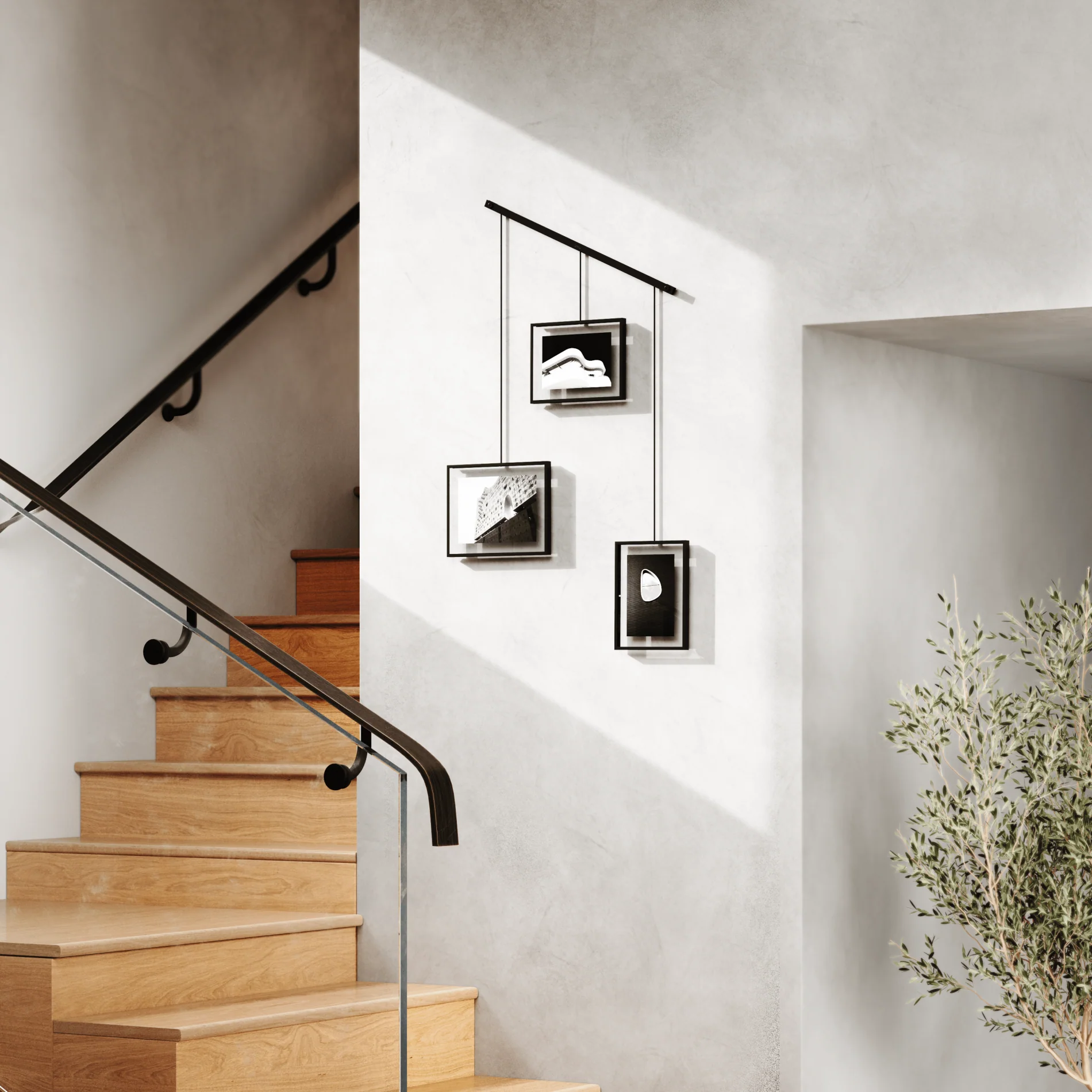 UMBRA Exhibit Wall Picture Frames, Set Of 3 - Image 3