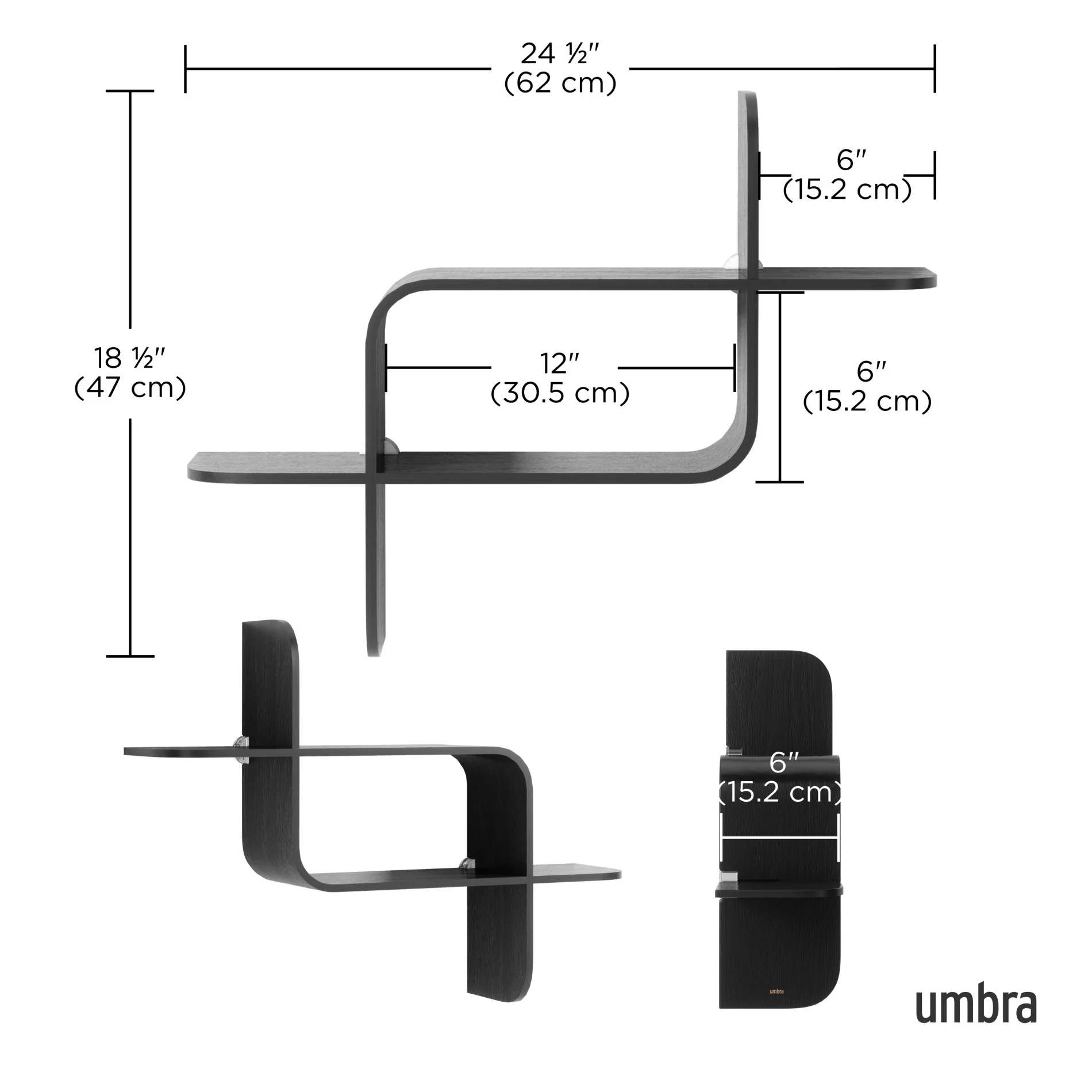 UMBRA Montage Wall Shelf - Image 30