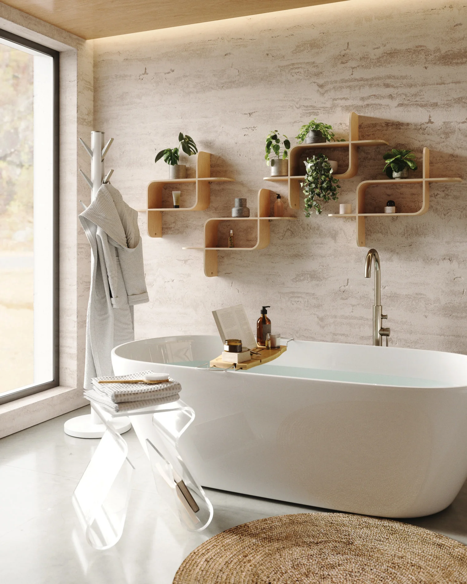 UMBRA Aquala Bathtub Caddy & Tray - Image 6