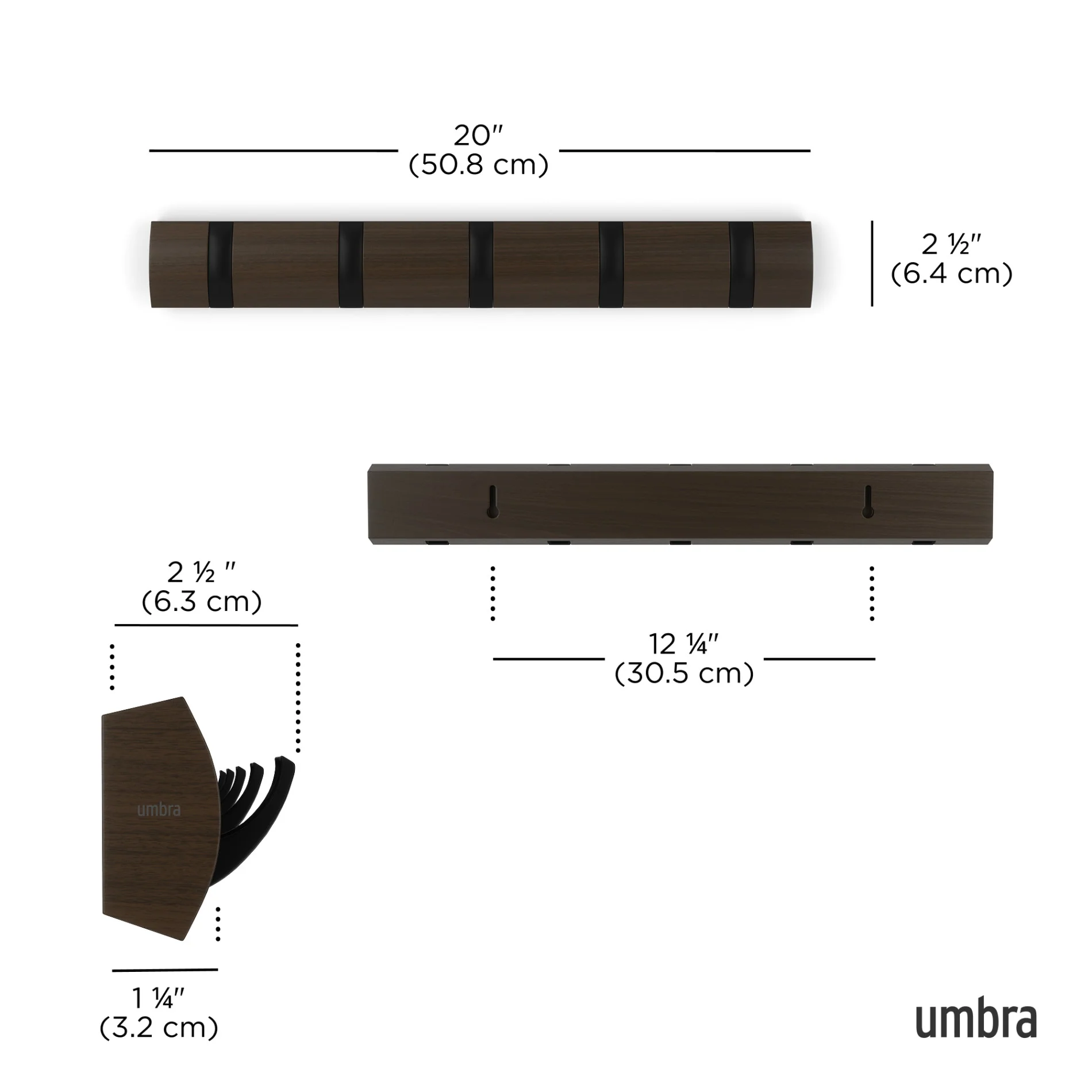 UMBRA Flip 5 Wall Hook - Image 30