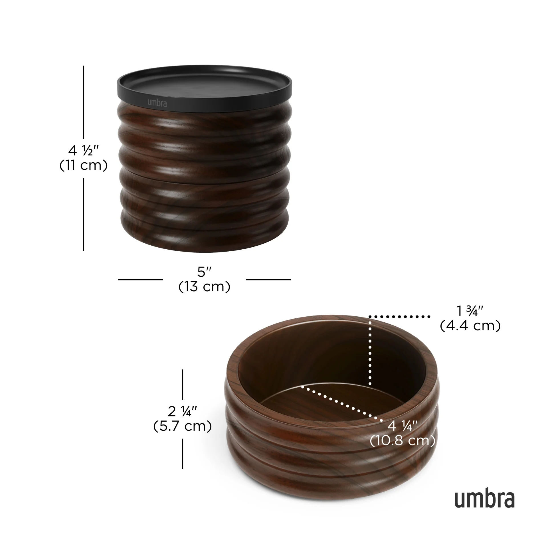UMBRA Tesora Wood Storage Box - Image 5