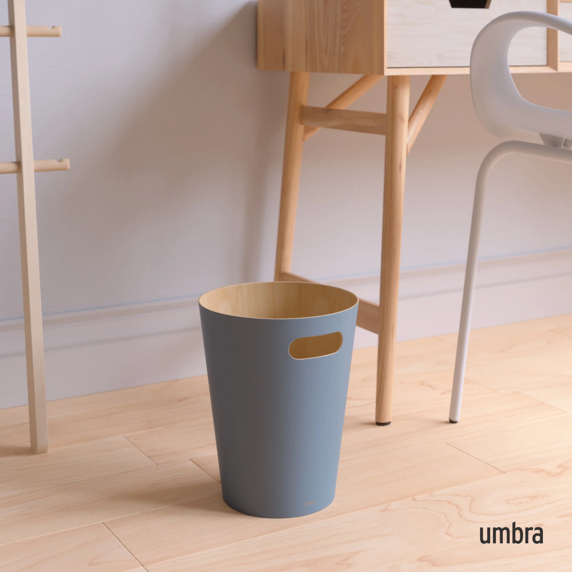 UMBRA Woodrow Trash Can - Image 16