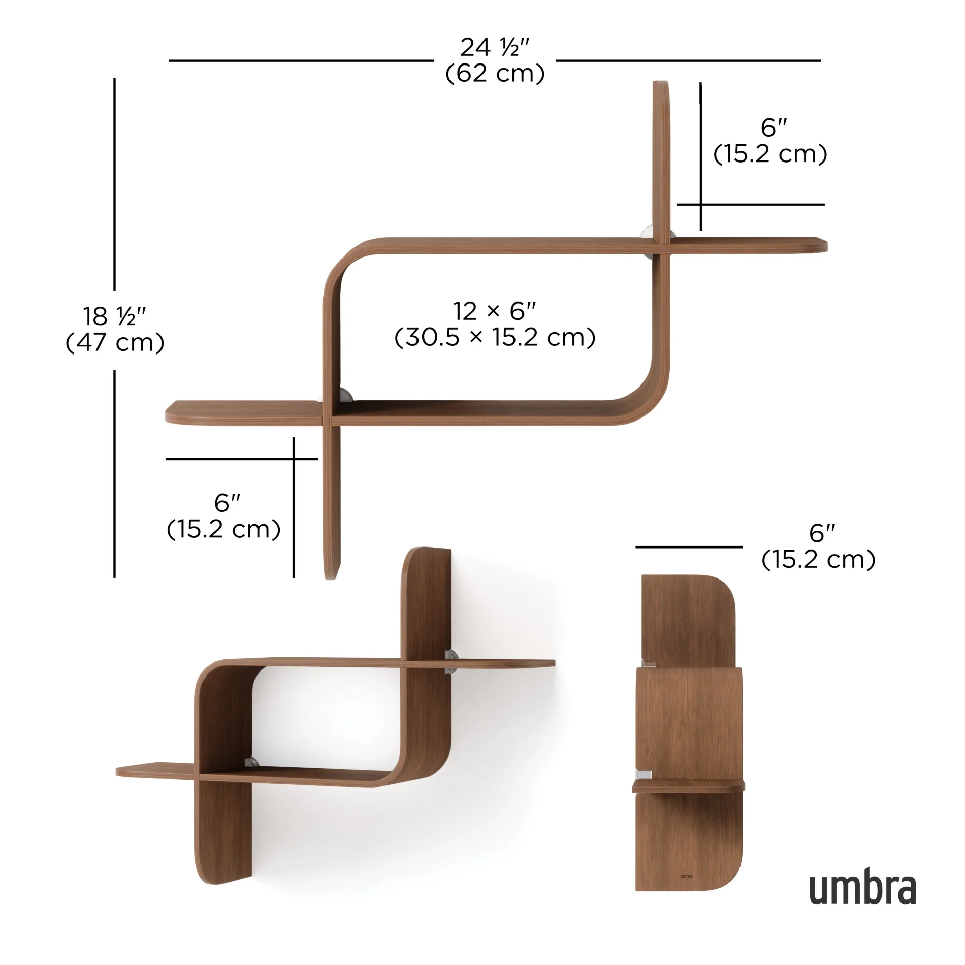 UMBRA Montage Wall Shelf - Image 7