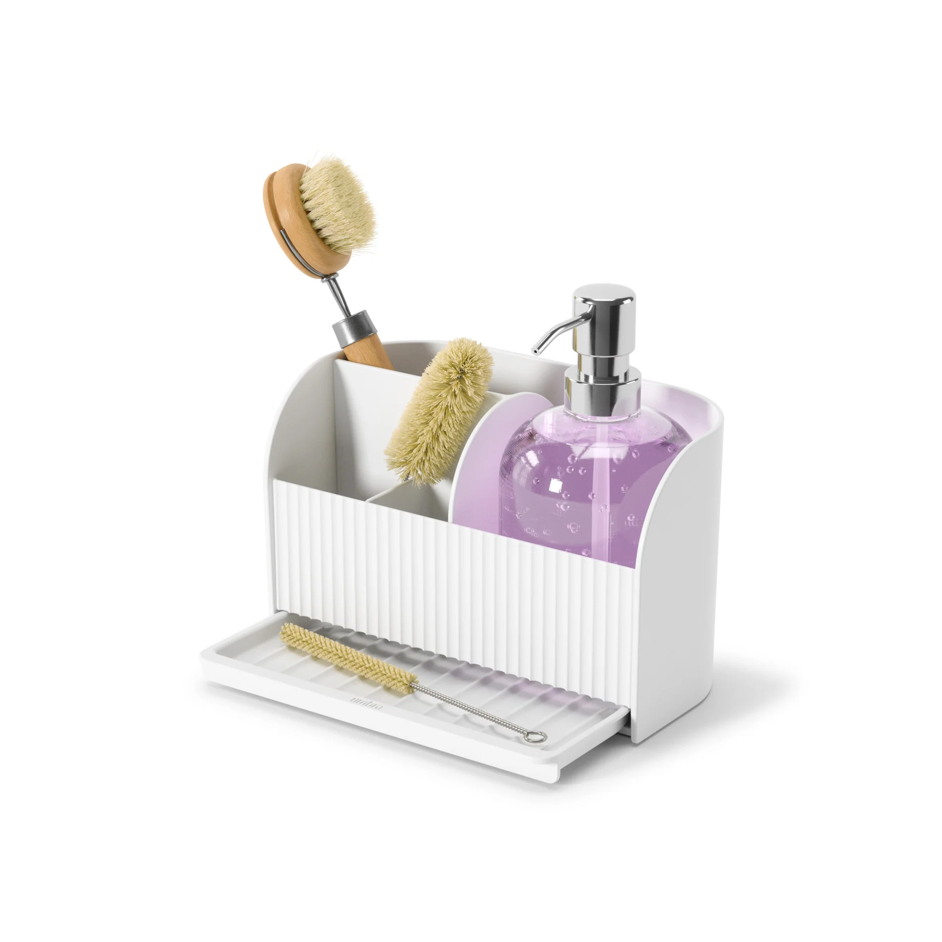 UMBRA Sling Sink Caddy with Soap Pump