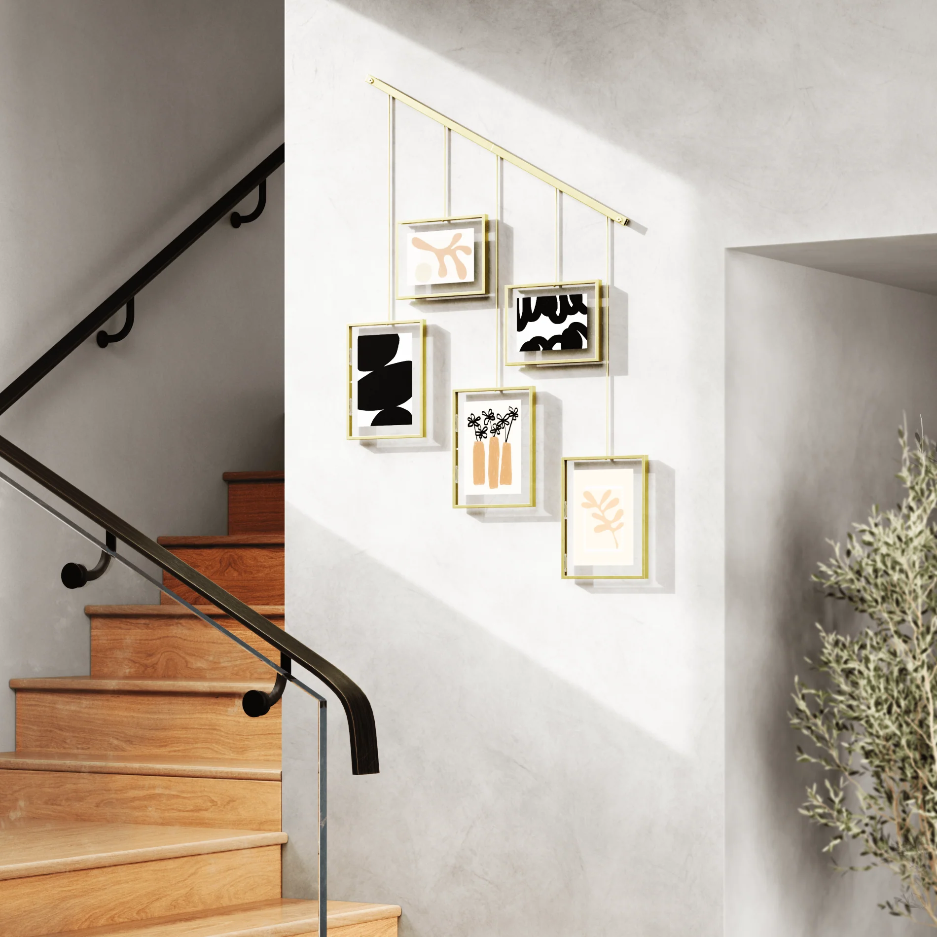UMBRA Exhibit Wall Picture Frames, Set of 5 - Image 14