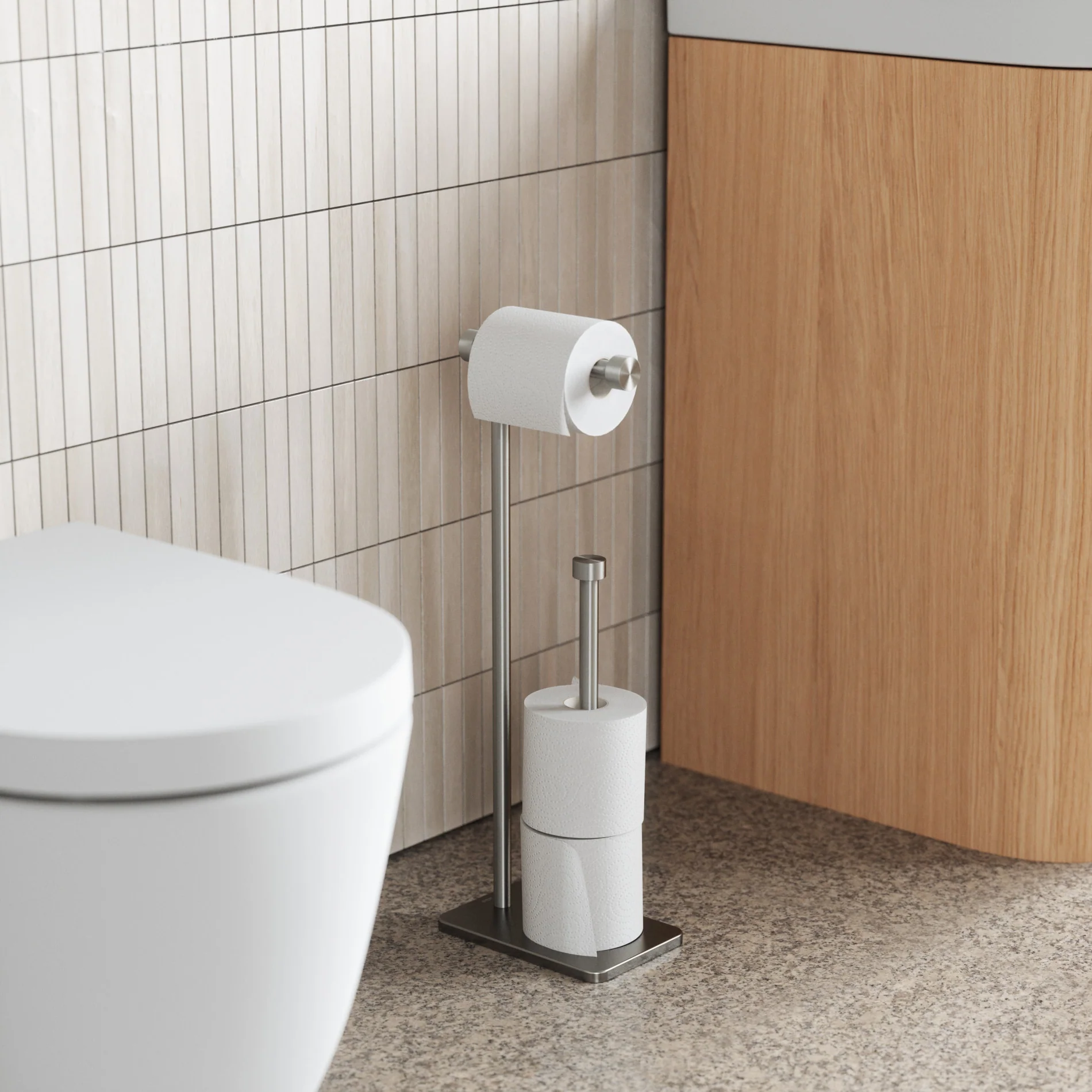 UMBRA Cappa Toilet Paper Holder & Reserve - Image 8
