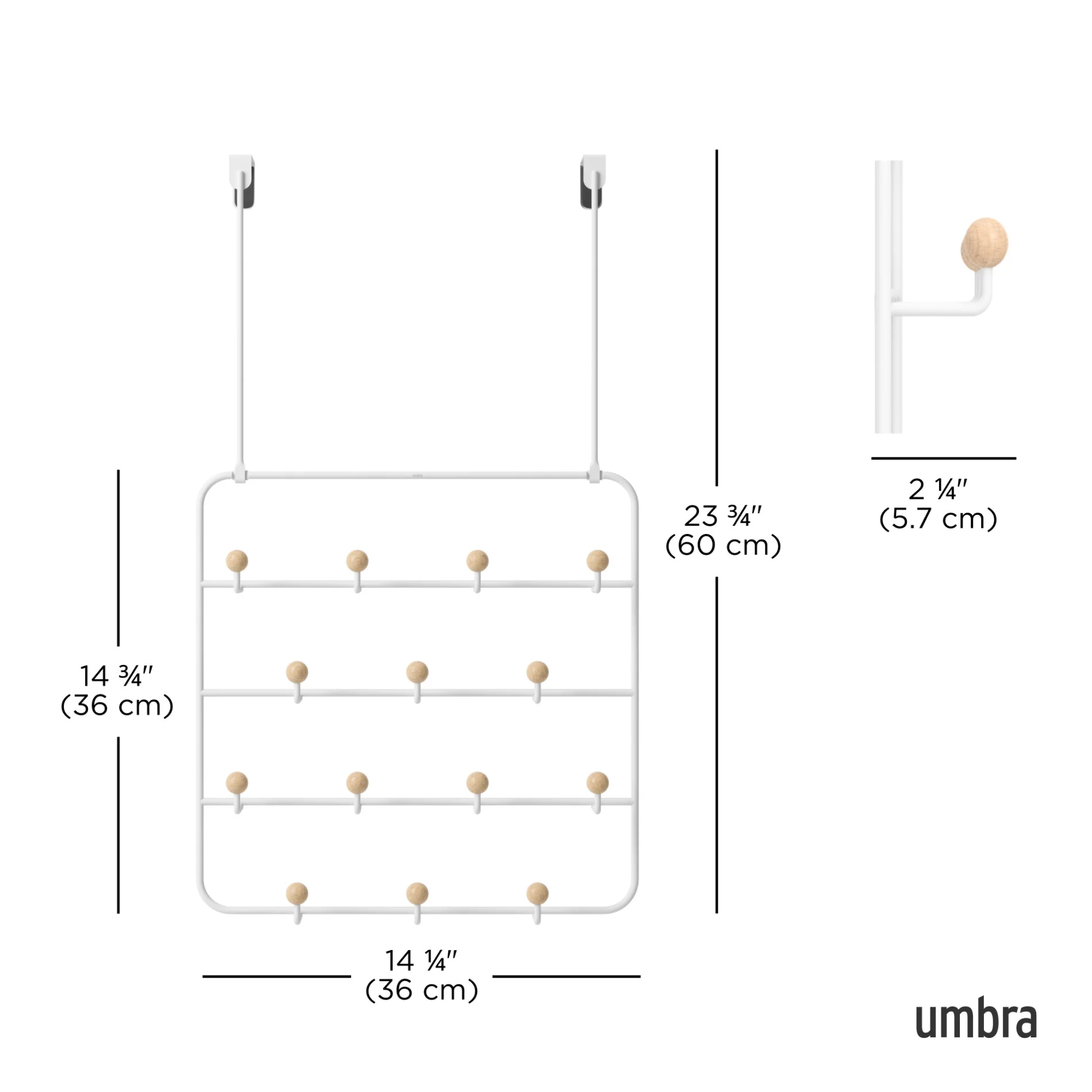 UMBRA Estique Over The Door Organizer - Image 10