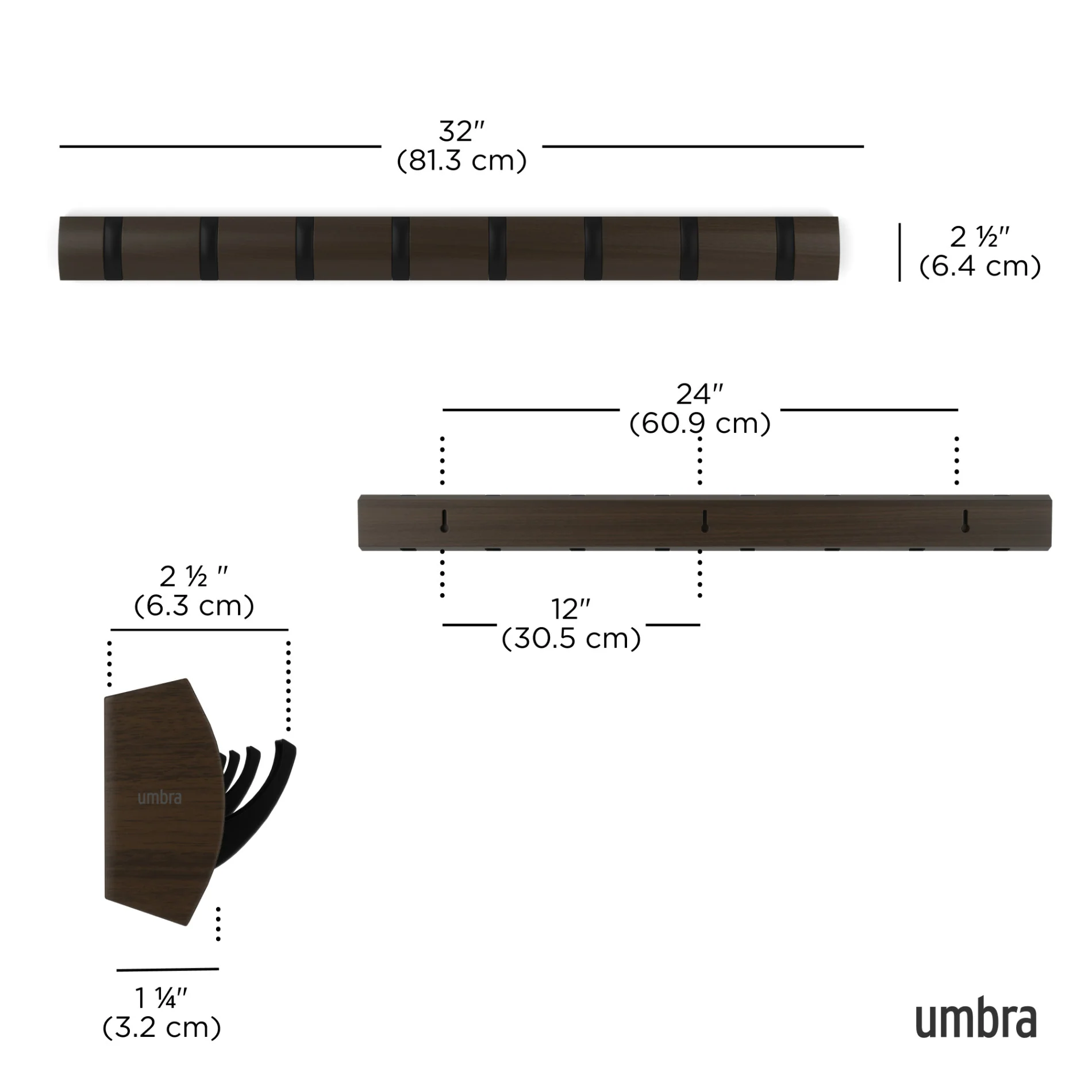 UMBRA Flip 8 Wall Hook - Image 14