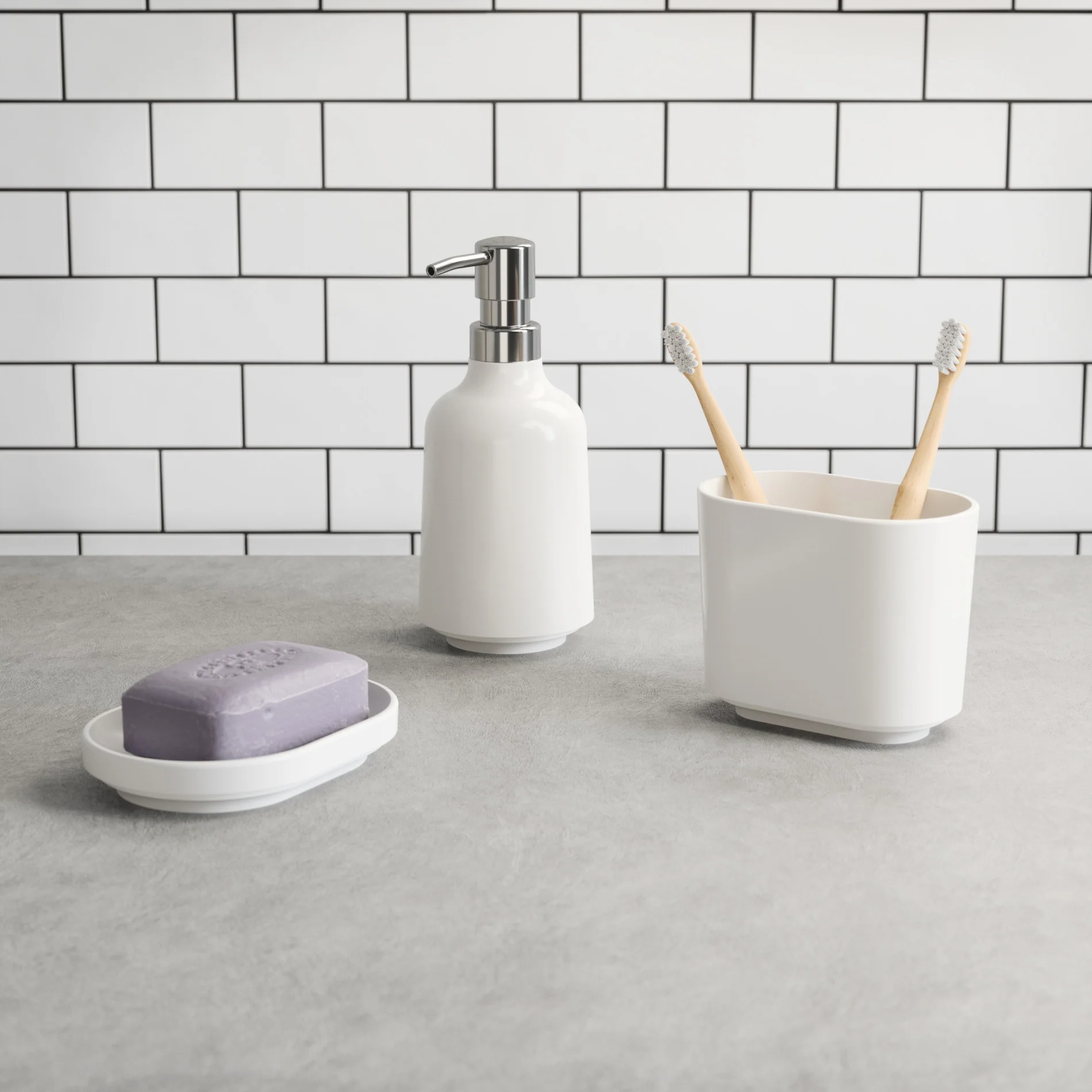 UMBRA Step Toothbrush Holder - Image 4