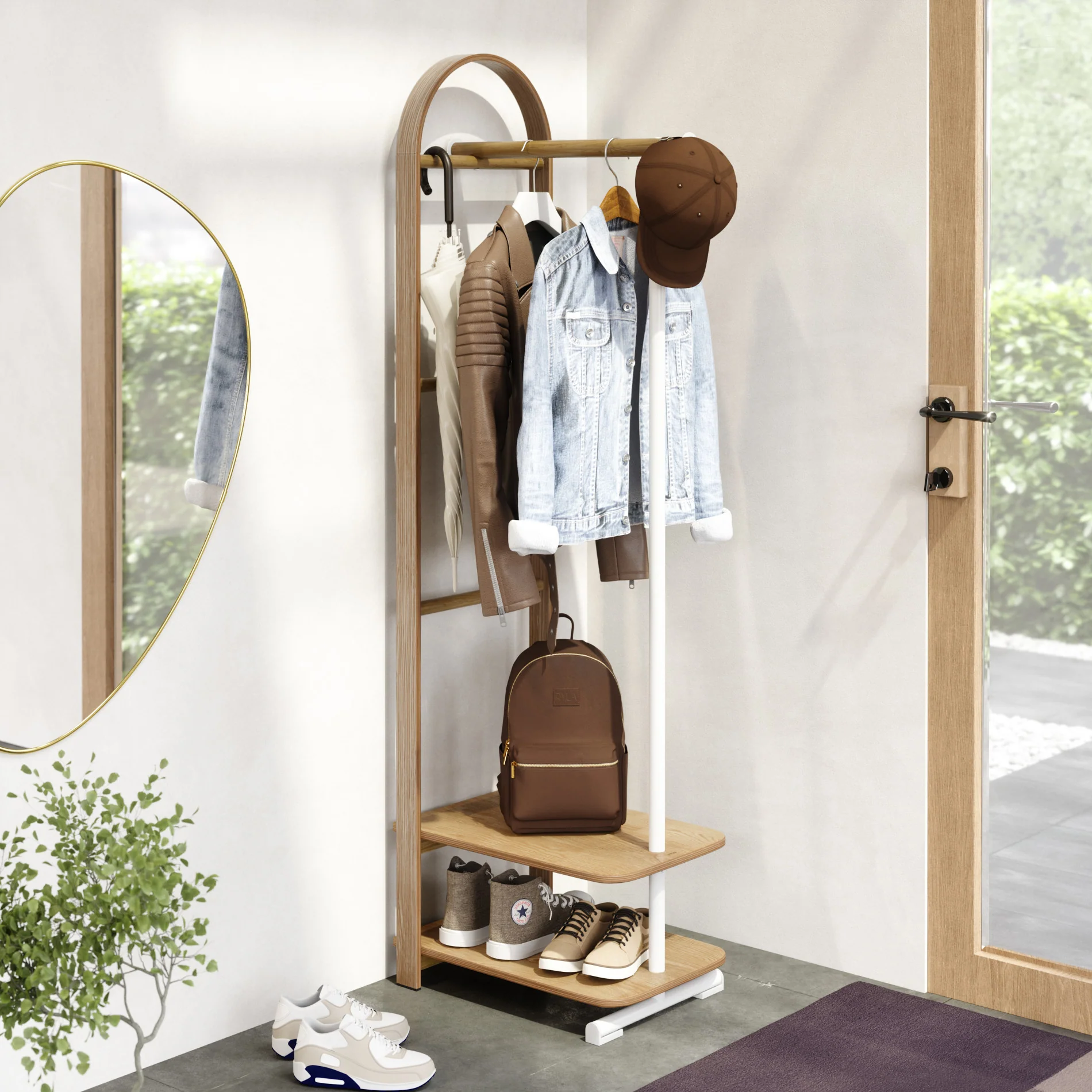 UMBRA Bellwood Coat Rack - Image 6