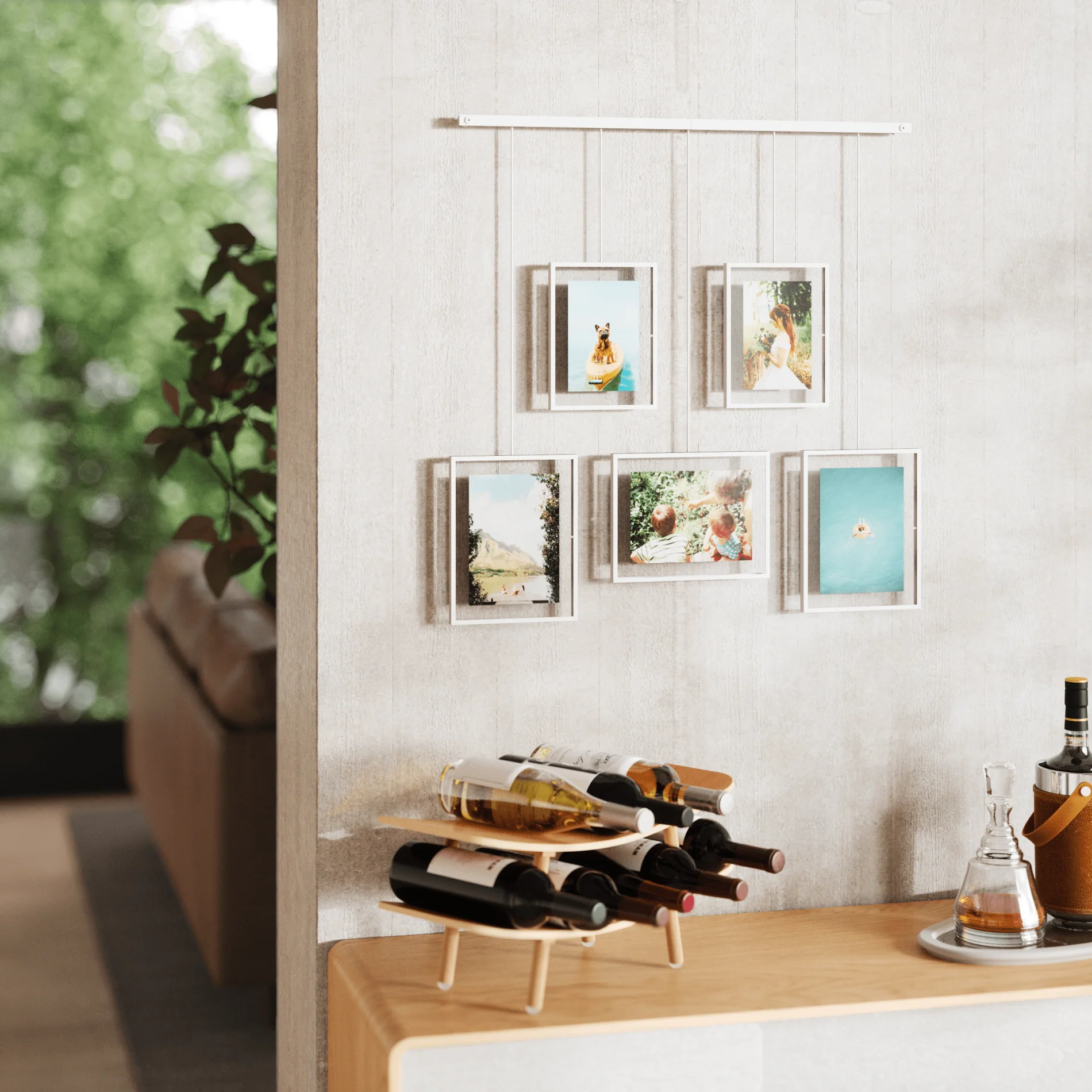 UMBRA Exhibit Wall Picture Frames, Set of 5 - Image 9