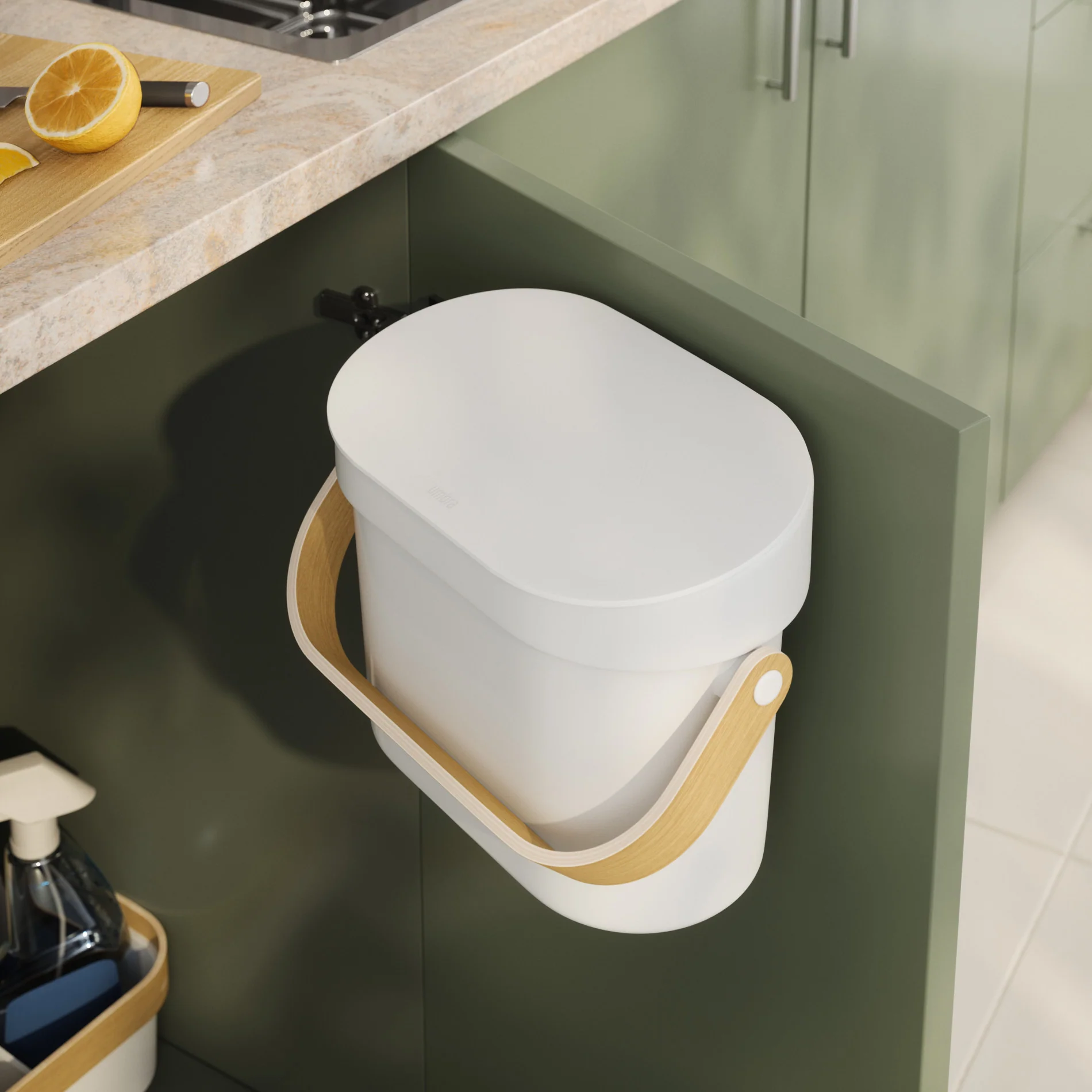 UMBRA Bellwood Compost Bin - Image 2