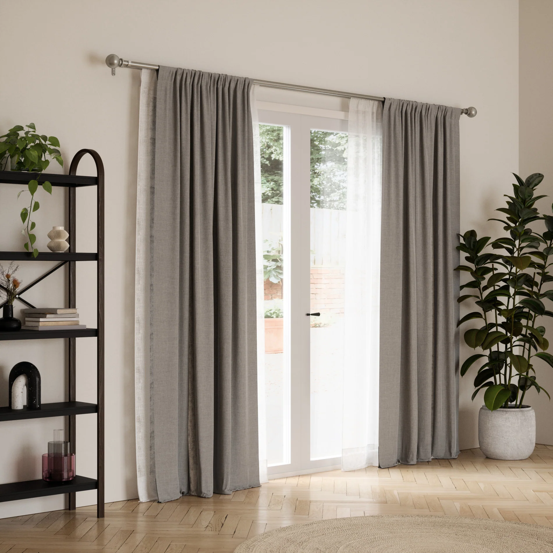 UMBRA Bolas Double Curtain Rod - Image 4