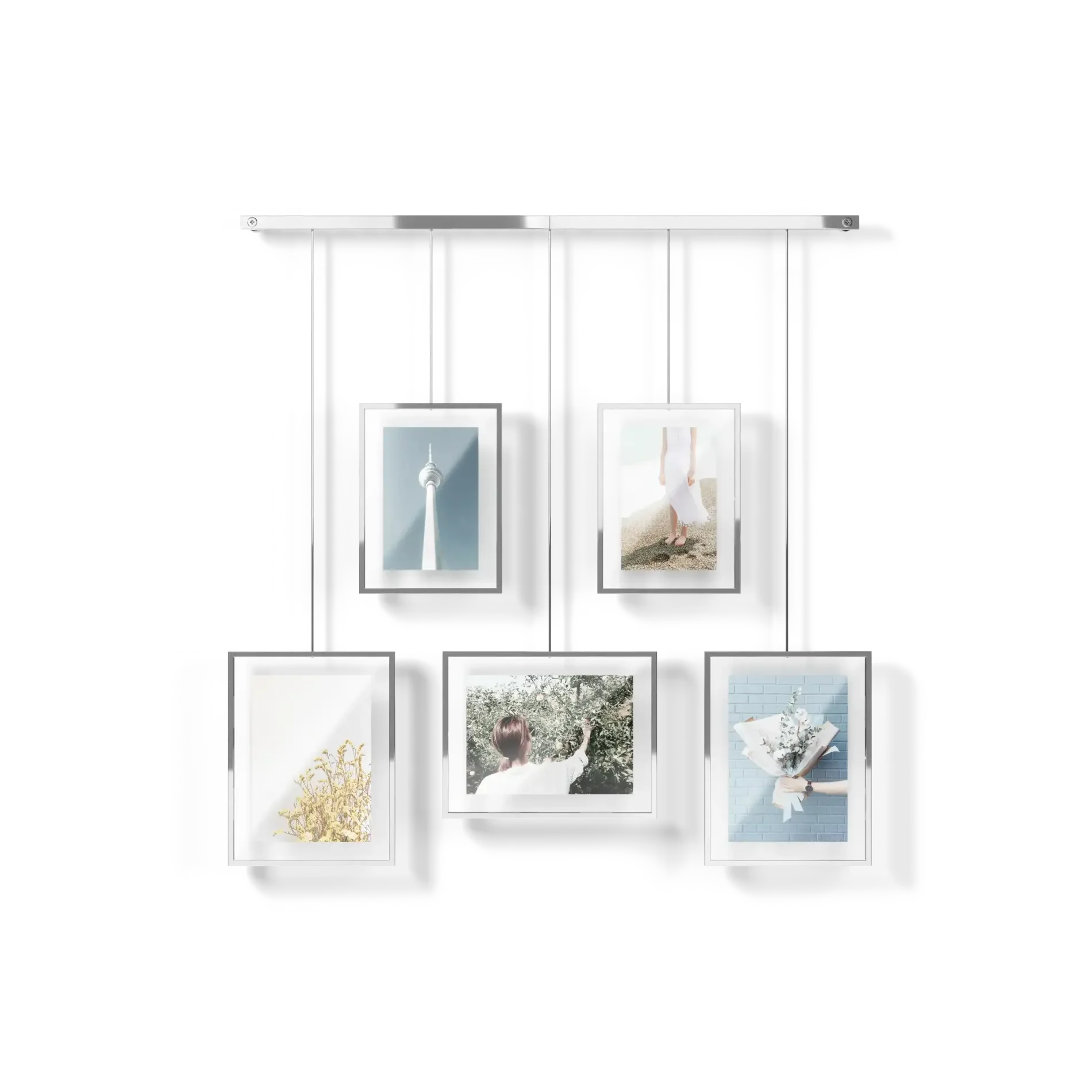 UMBRA Exhibit Wall Picture Frames, Set of 5 - Image 23