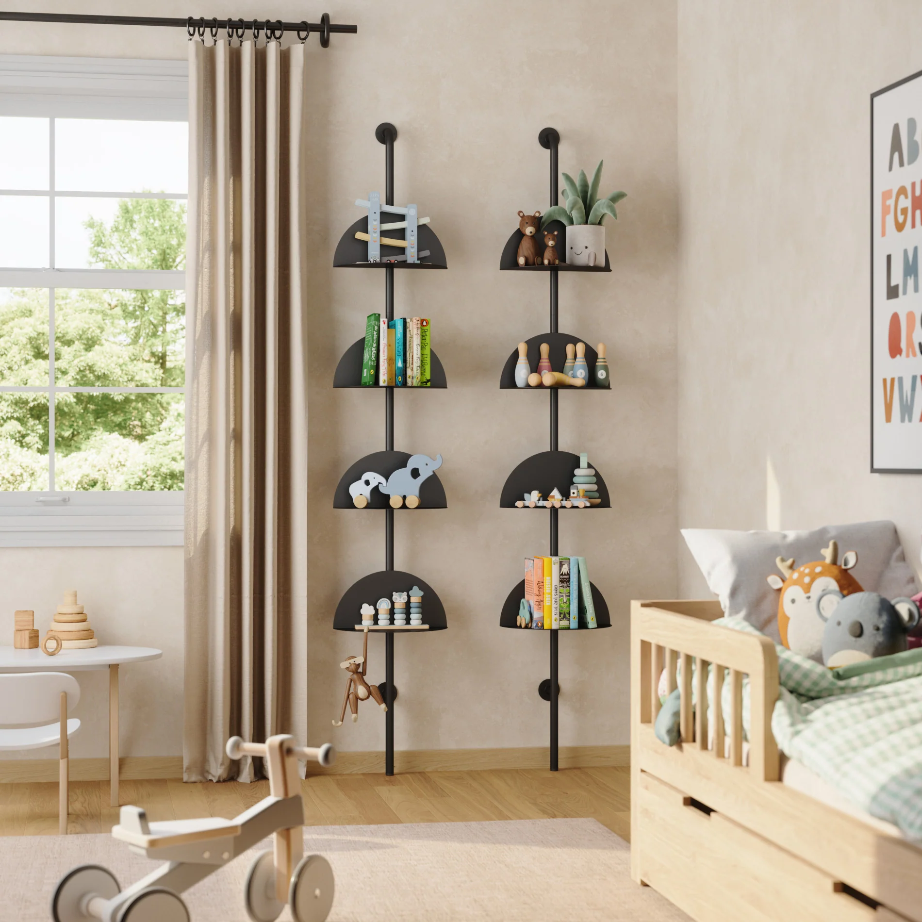 UMBRA Solis Adjustable Standing Shelf - Image 4