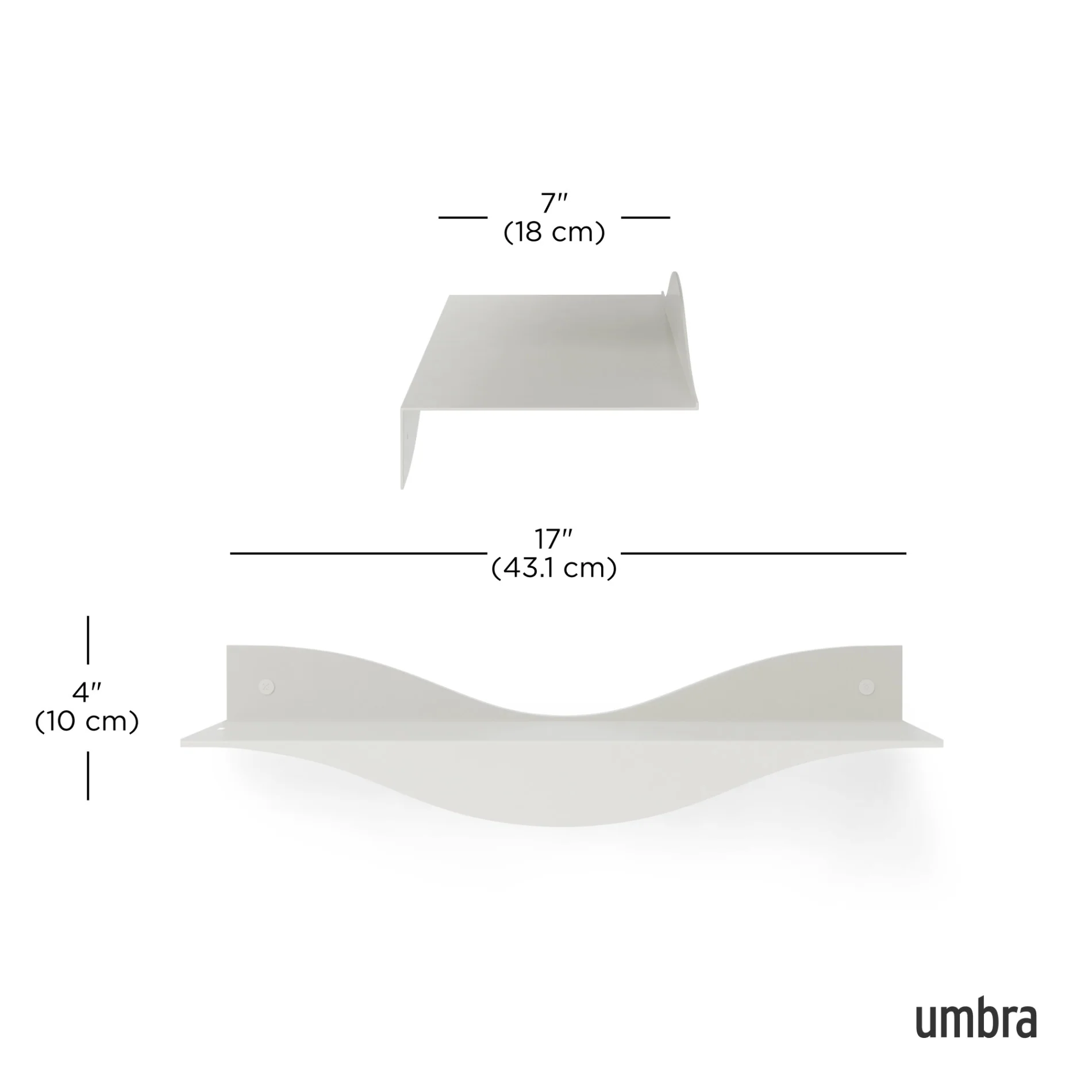 UMBRA Surf Shelf, Set of 2 - Image 8