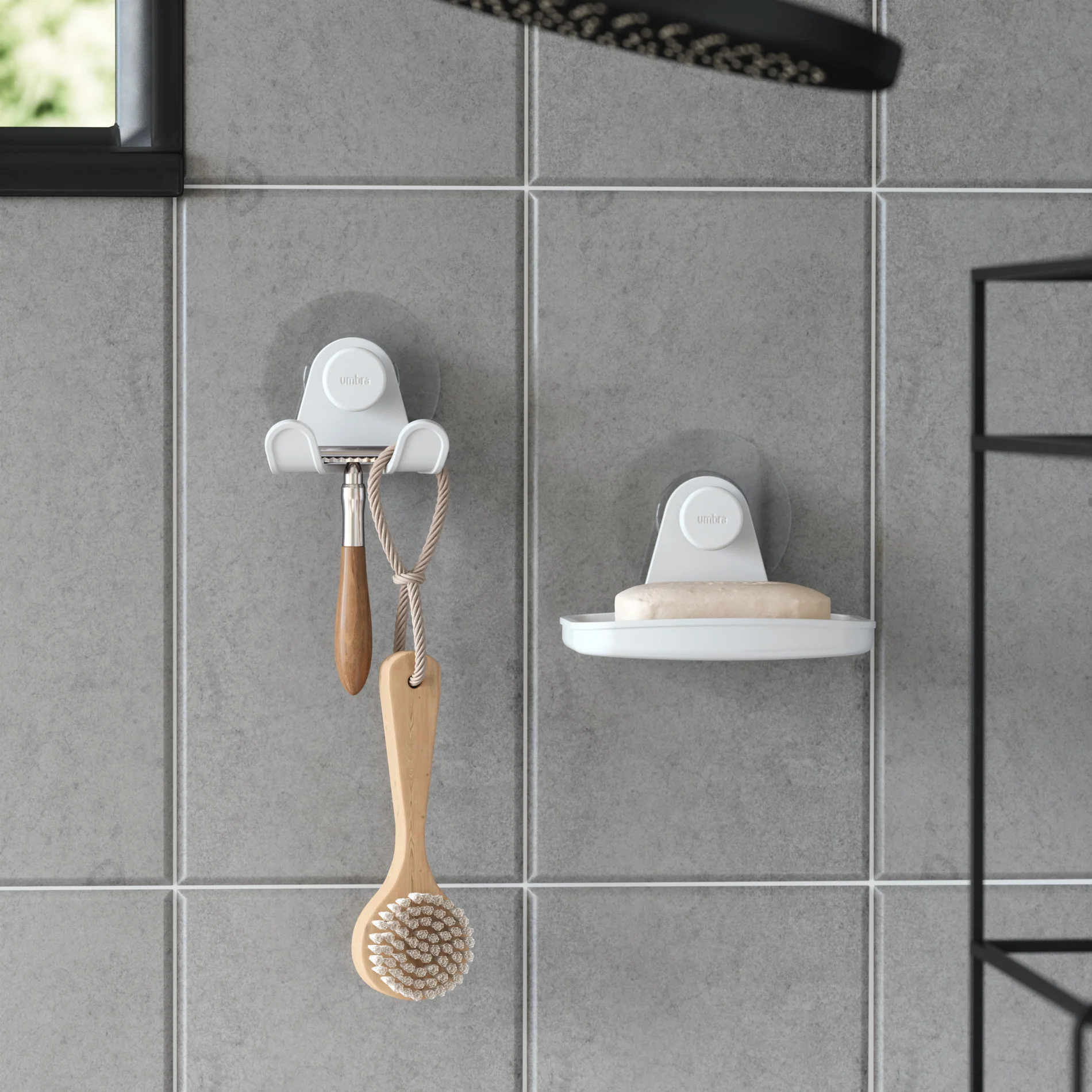 UMBRA Flex Adhesive Soap Dish - Image 3