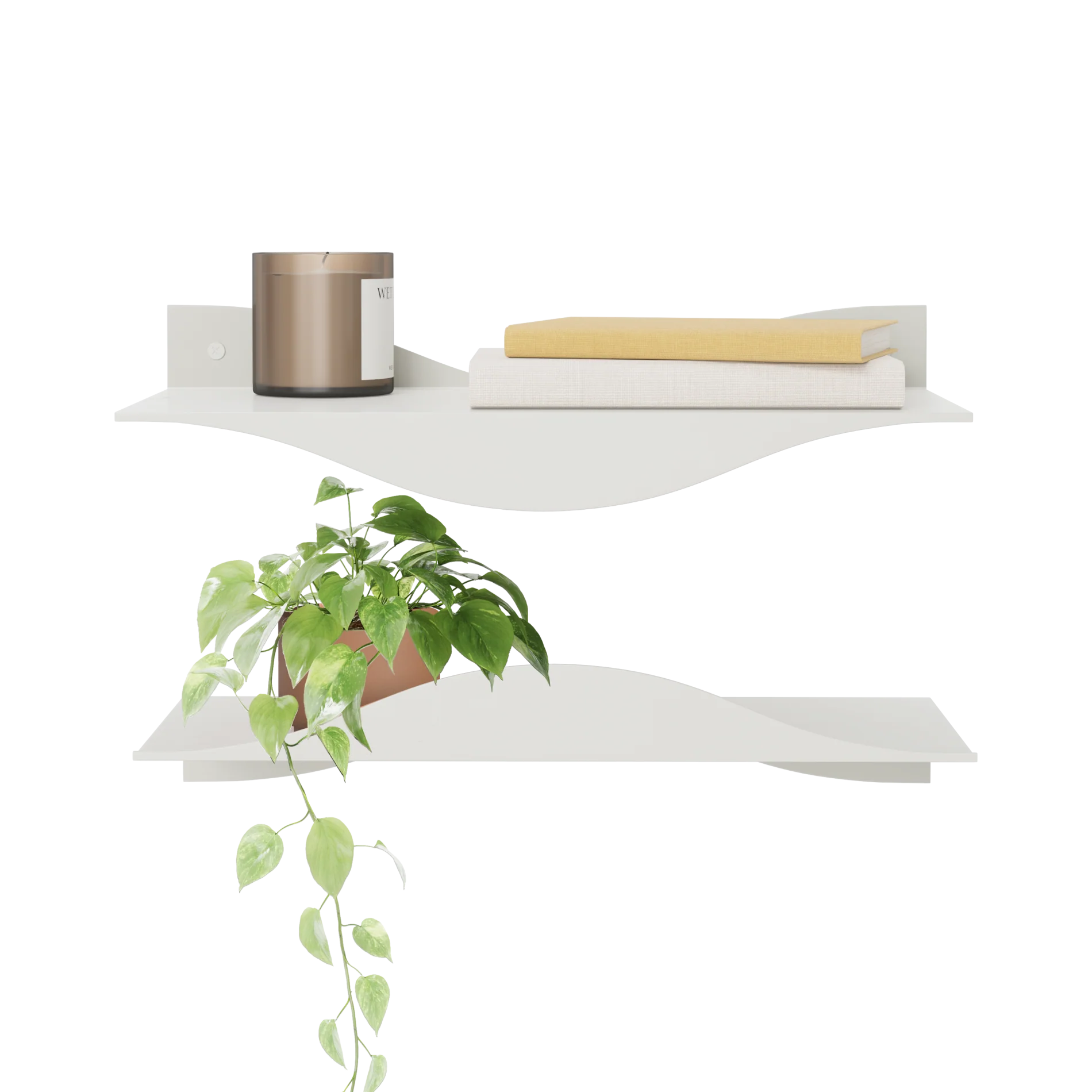 UMBRA Surf Shelf, Set of 2 - Image 5
