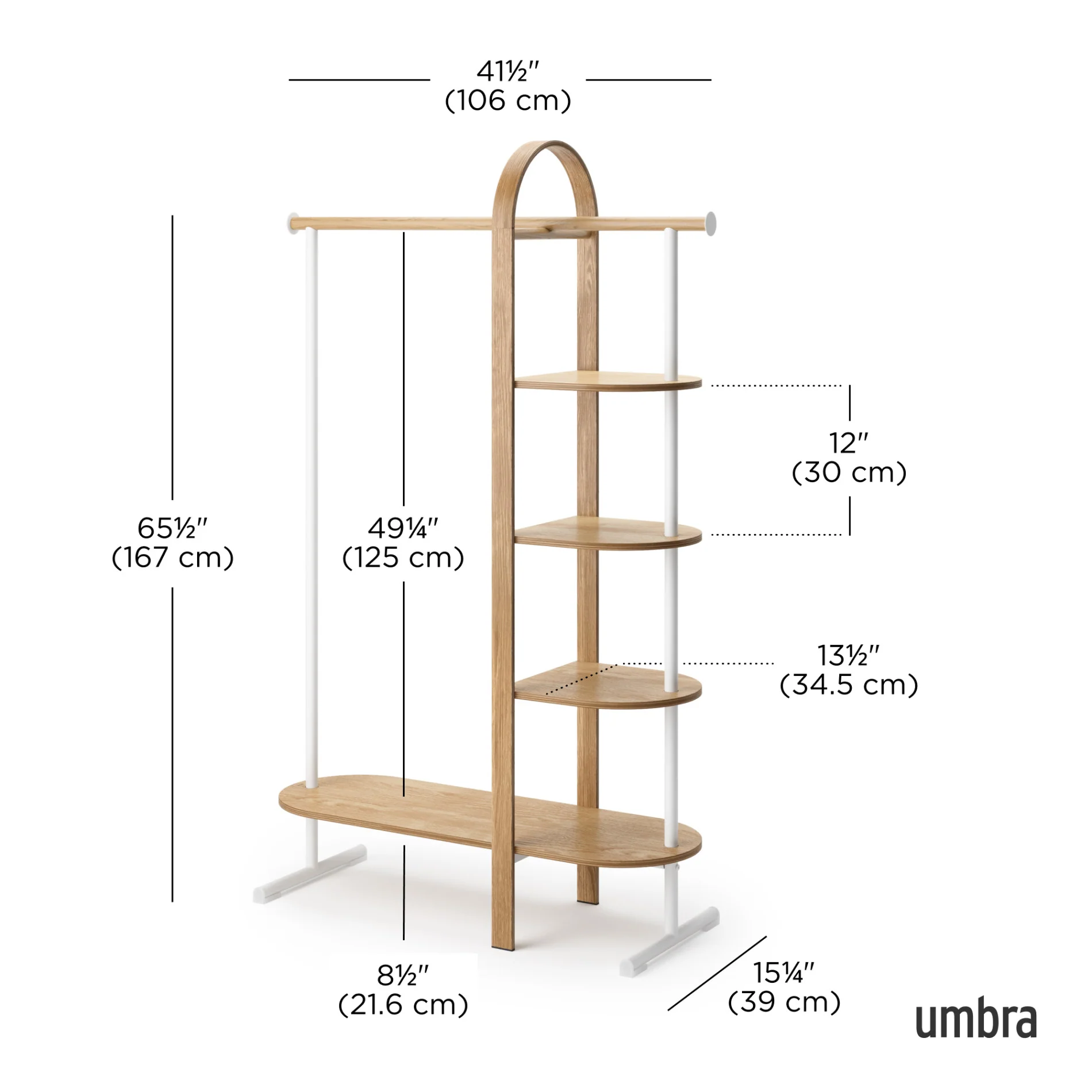 UMBRA Bellwood Garment Rack - Image 6