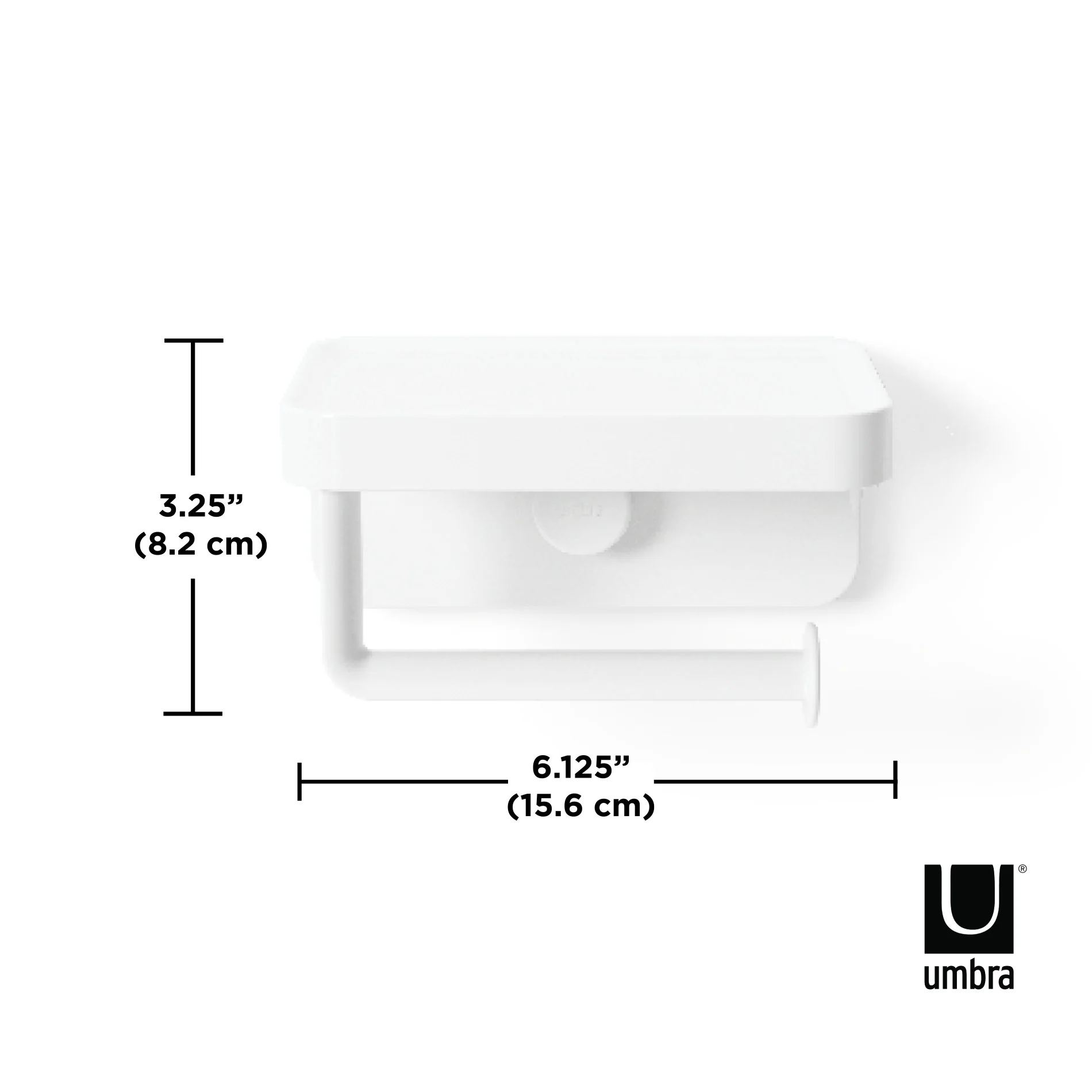 UMBRA Flex Adhesive Toilet Paper Holder - Image 8