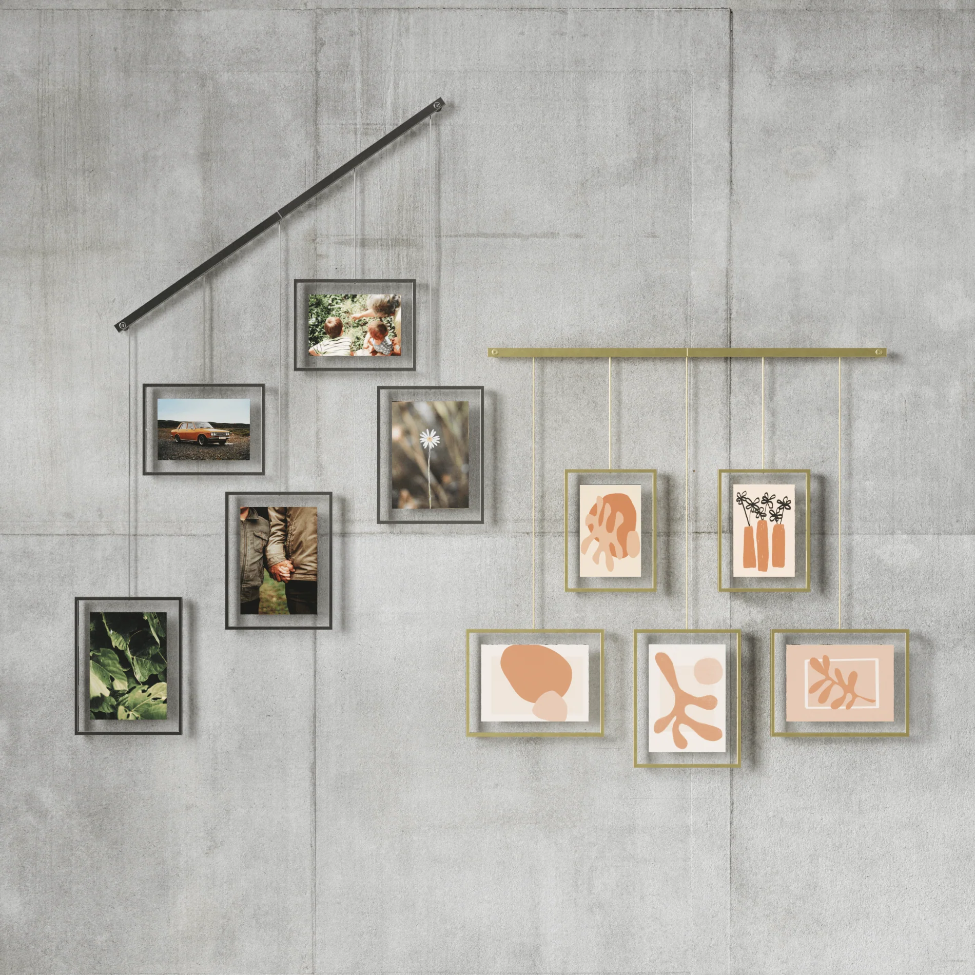 UMBRA Exhibit Wall Picture Frames, Set of 5 - Image 22