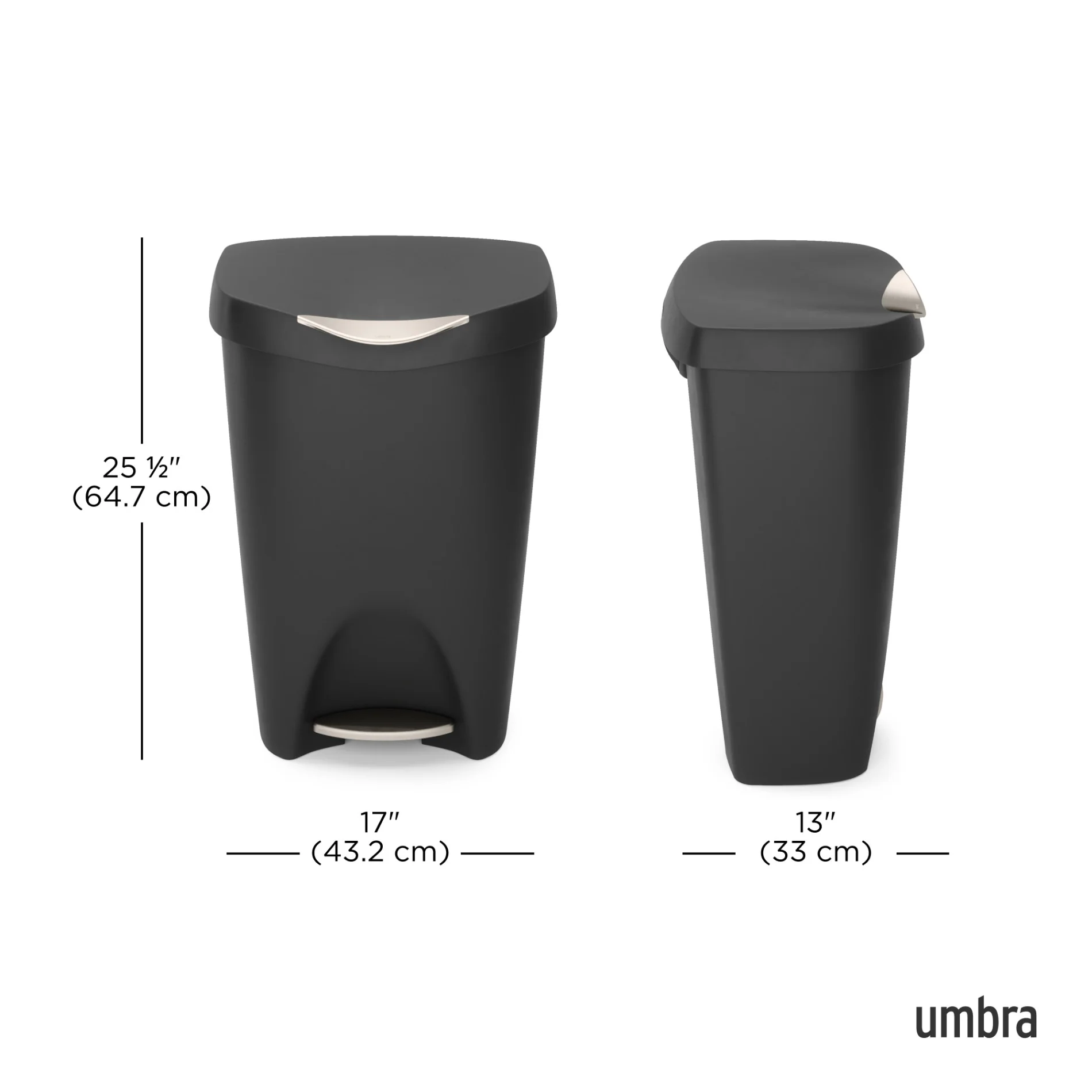 UMBRA Brim Step On Trash Can - Image 10