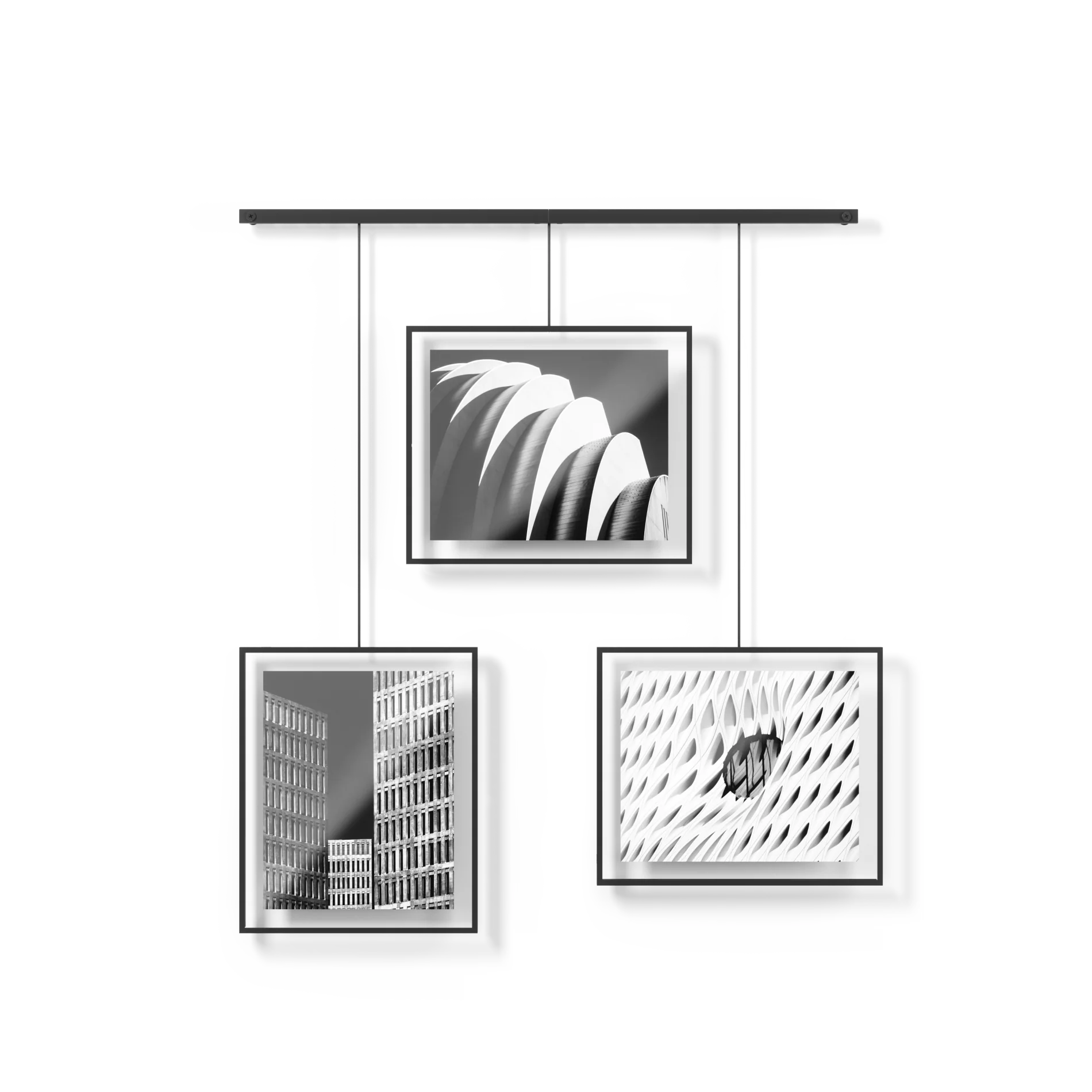 UMBRA Exhibit 8x10 Wall Picture Frames, Set of 3 - Image 4