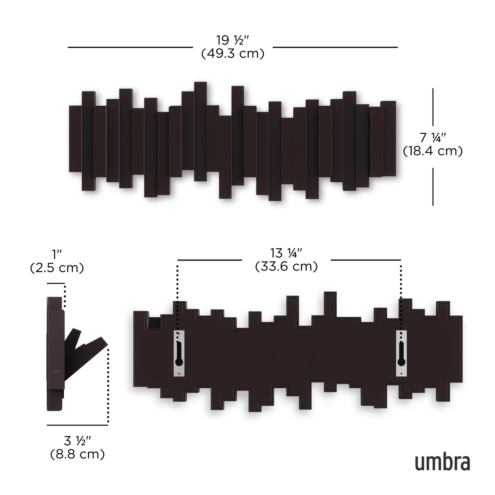 UMBRA Sticks 5 Wall Hook - Image 7