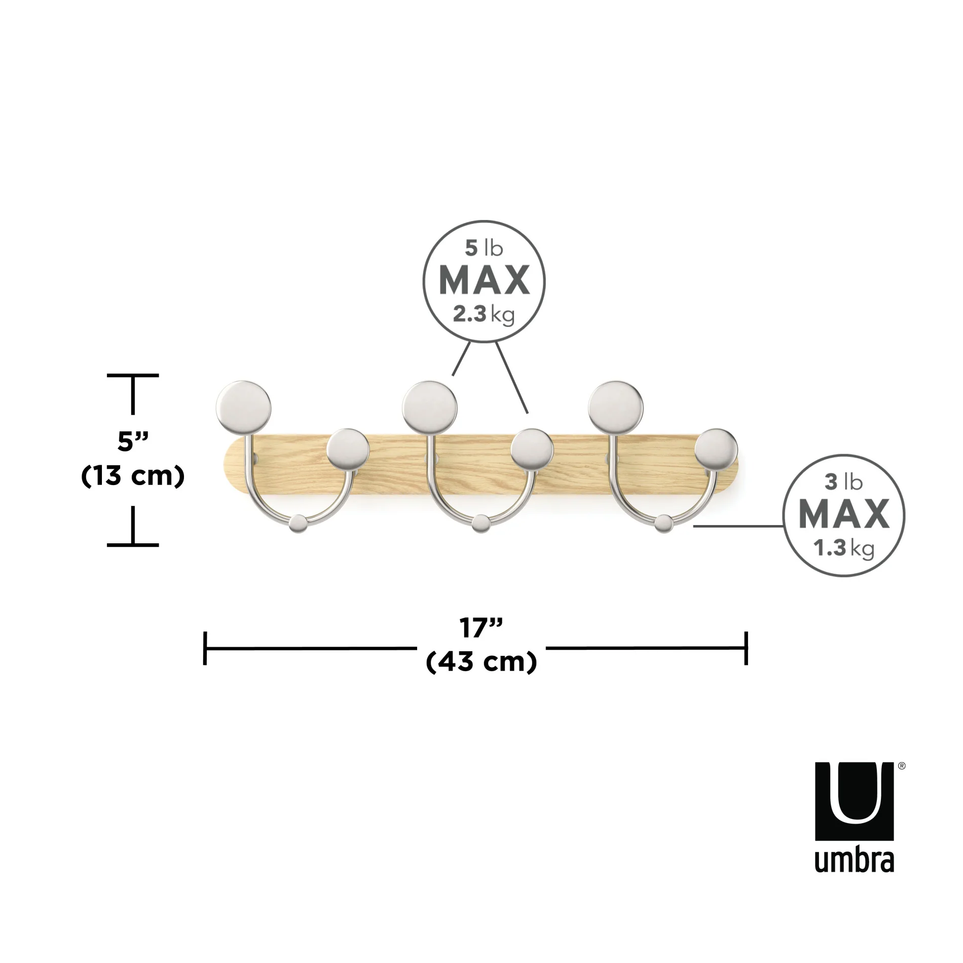 UMBRA Melody 9 Wall Hook - Image 8