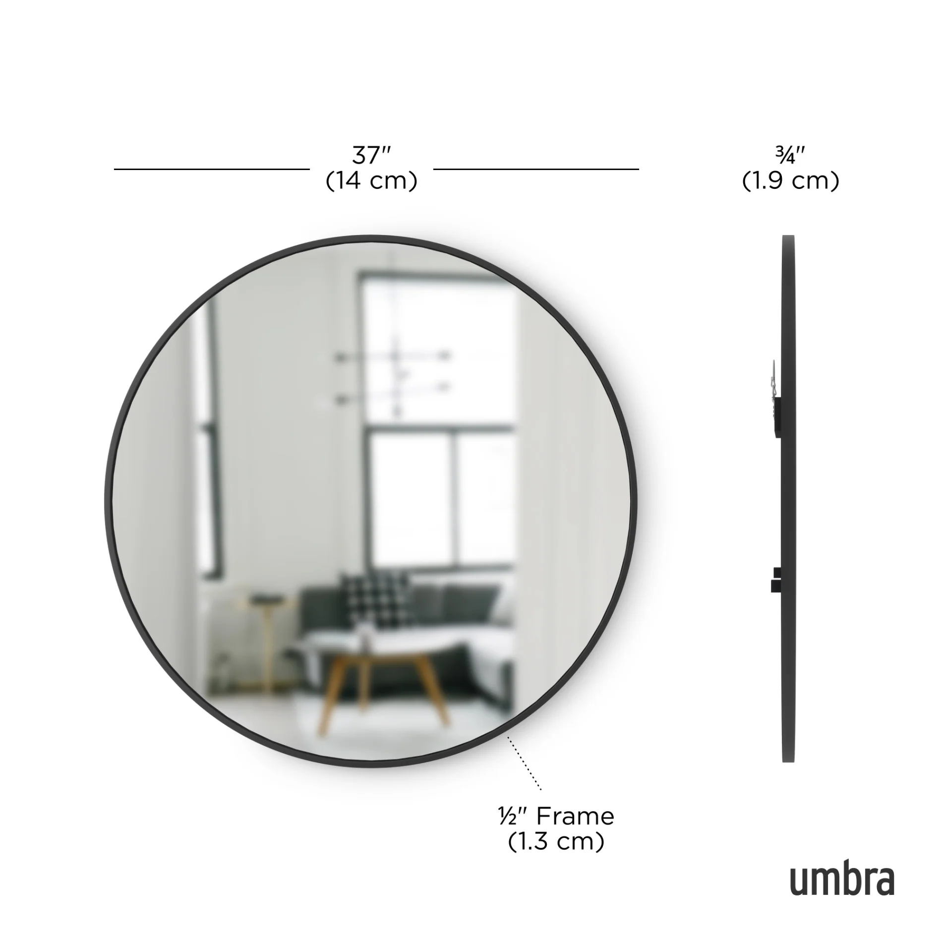 UMBRA Hub Wall Mirror - Image 6