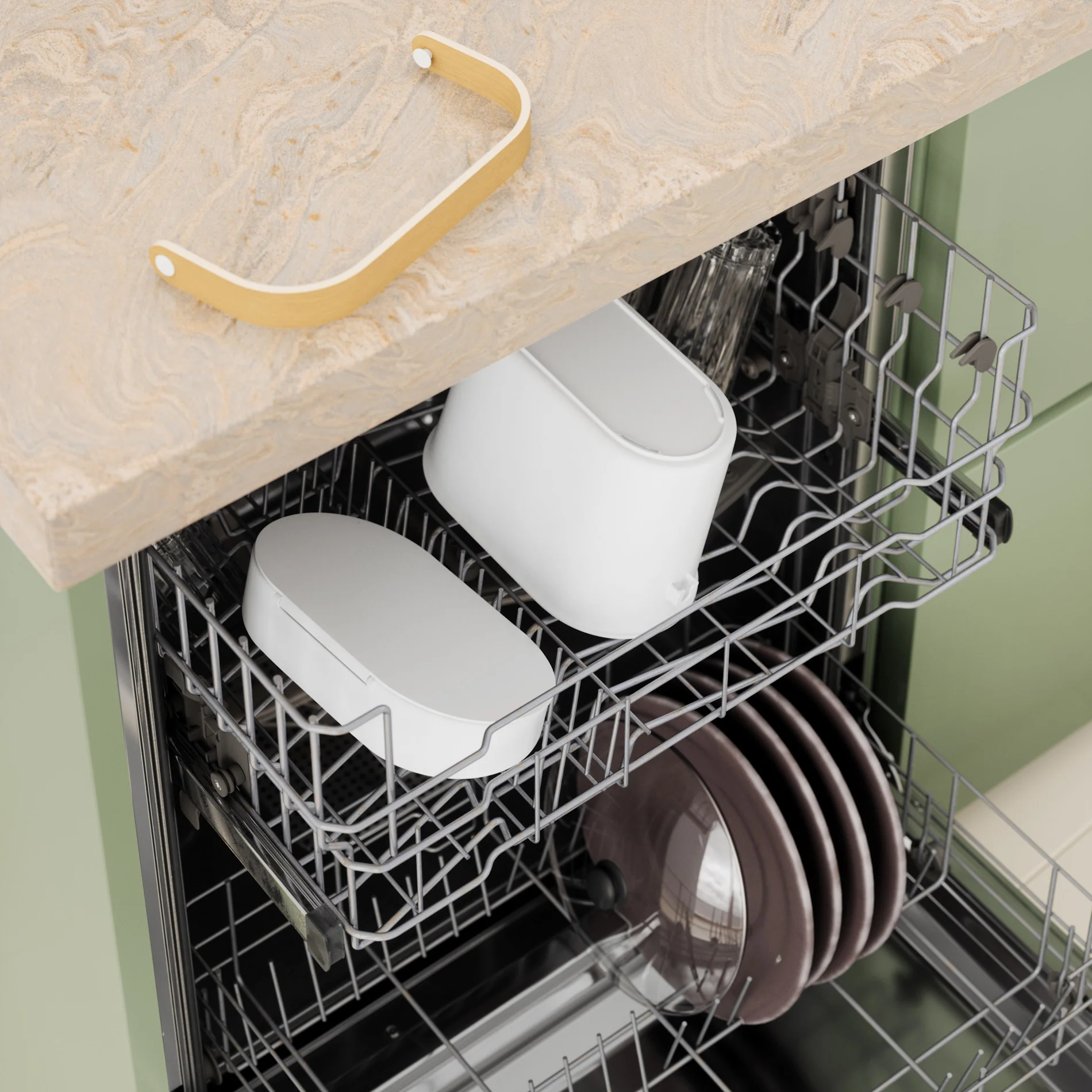 UMBRA Bellwood Compost Bin - Image 4