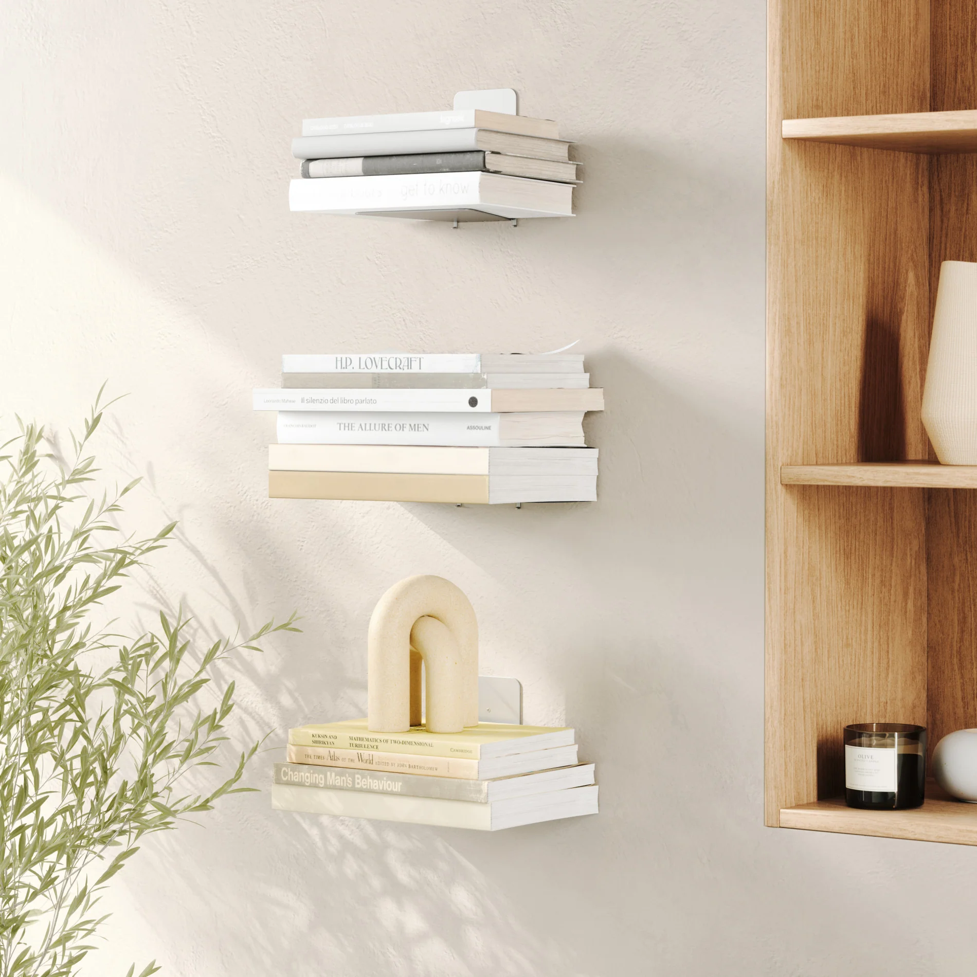UMBRA Conceal Shelves, Set Of 3 - Image 2