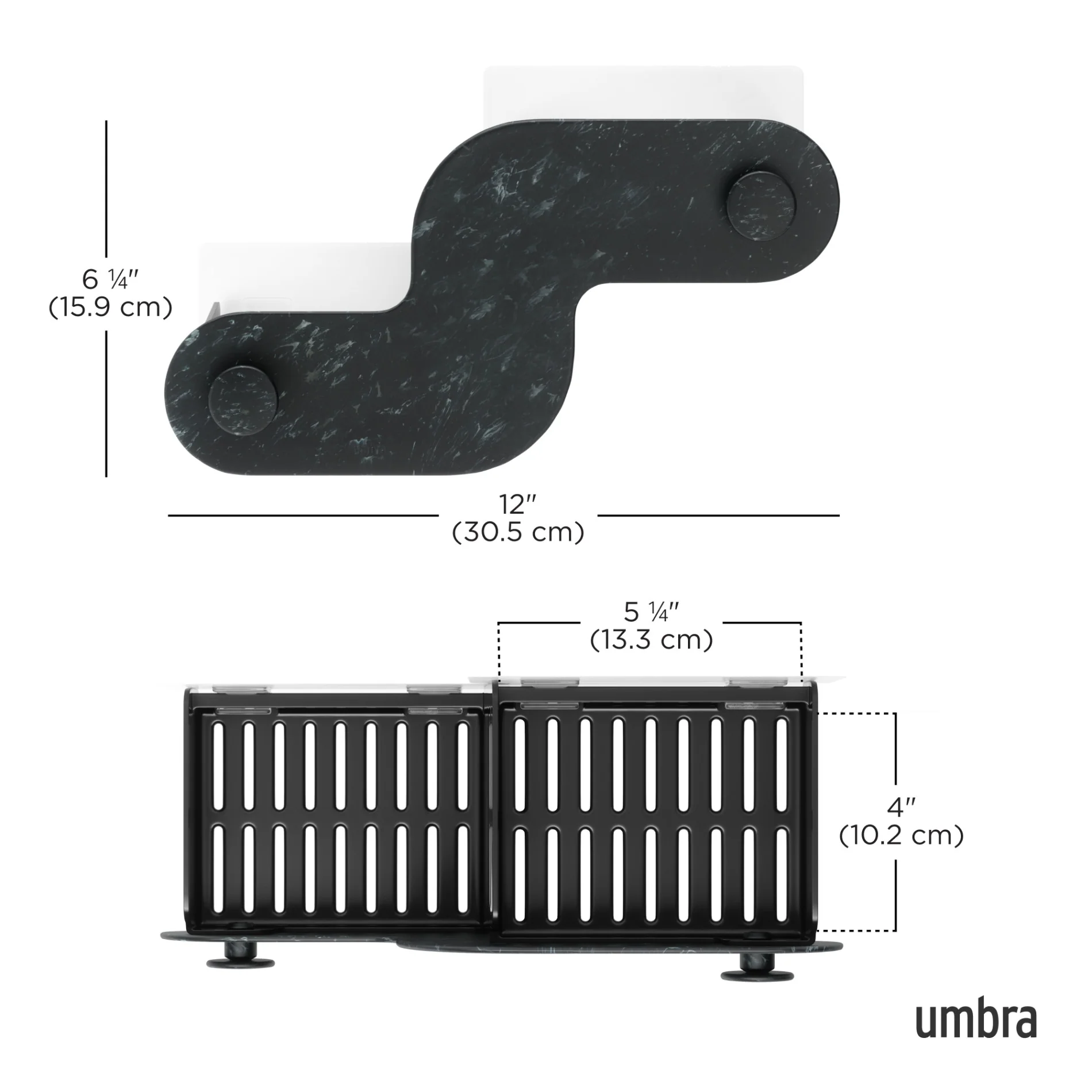 UMBRA Nami Adhesive Shower Bins - Image 18