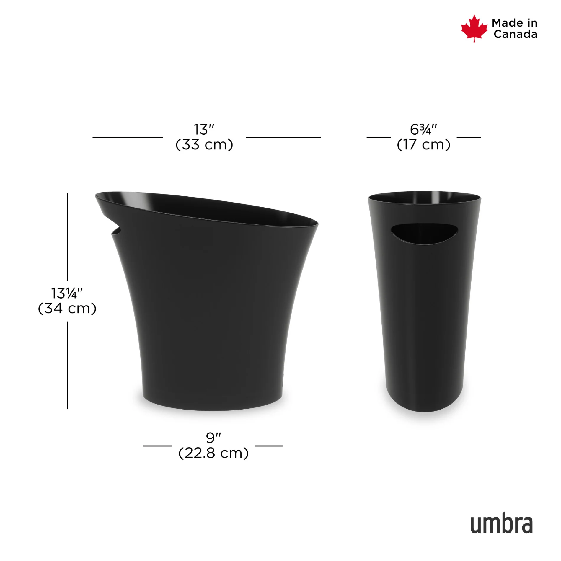 UMBRA Skinny Trash Can - Image 5