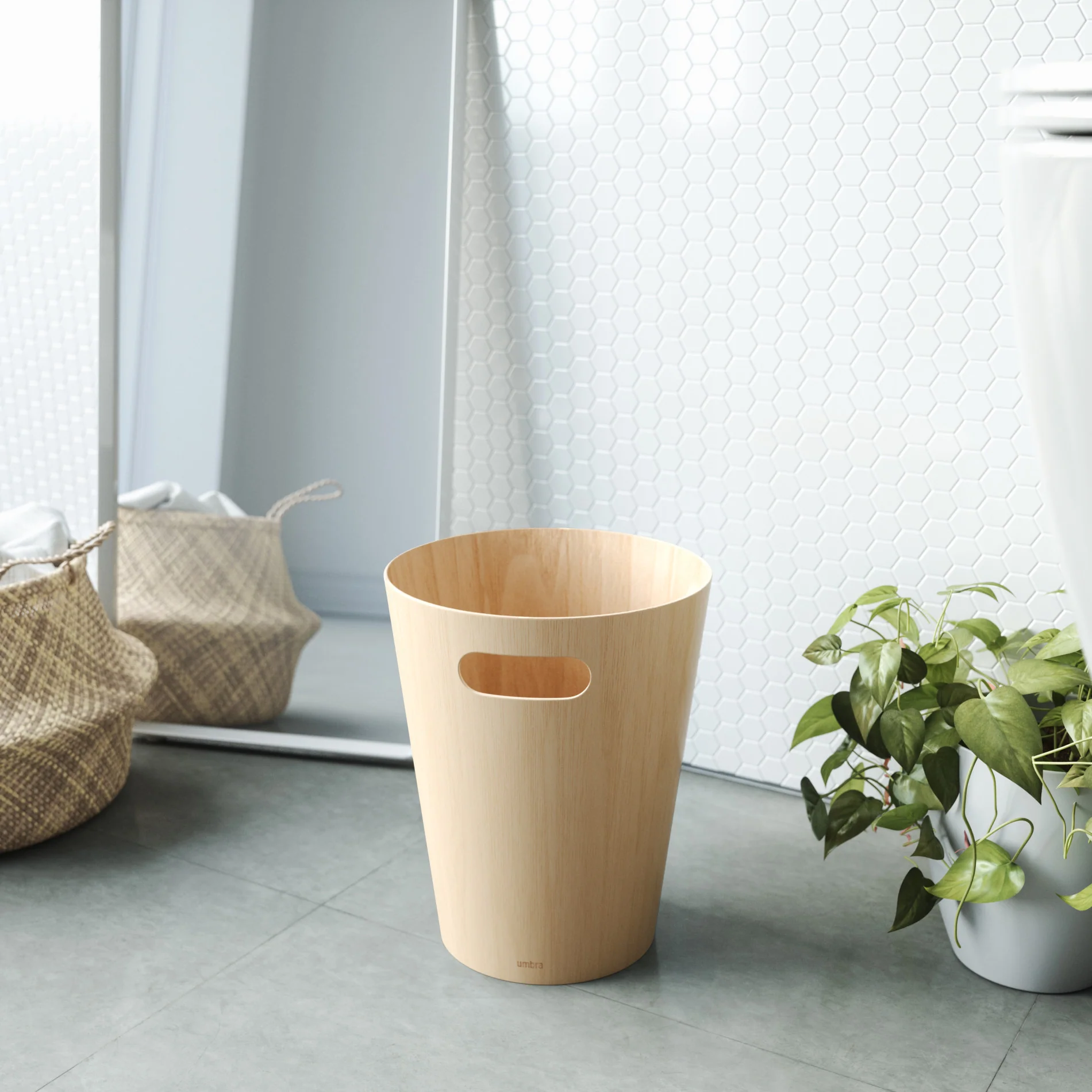 UMBRA Woodrow Trash Can - Image 49