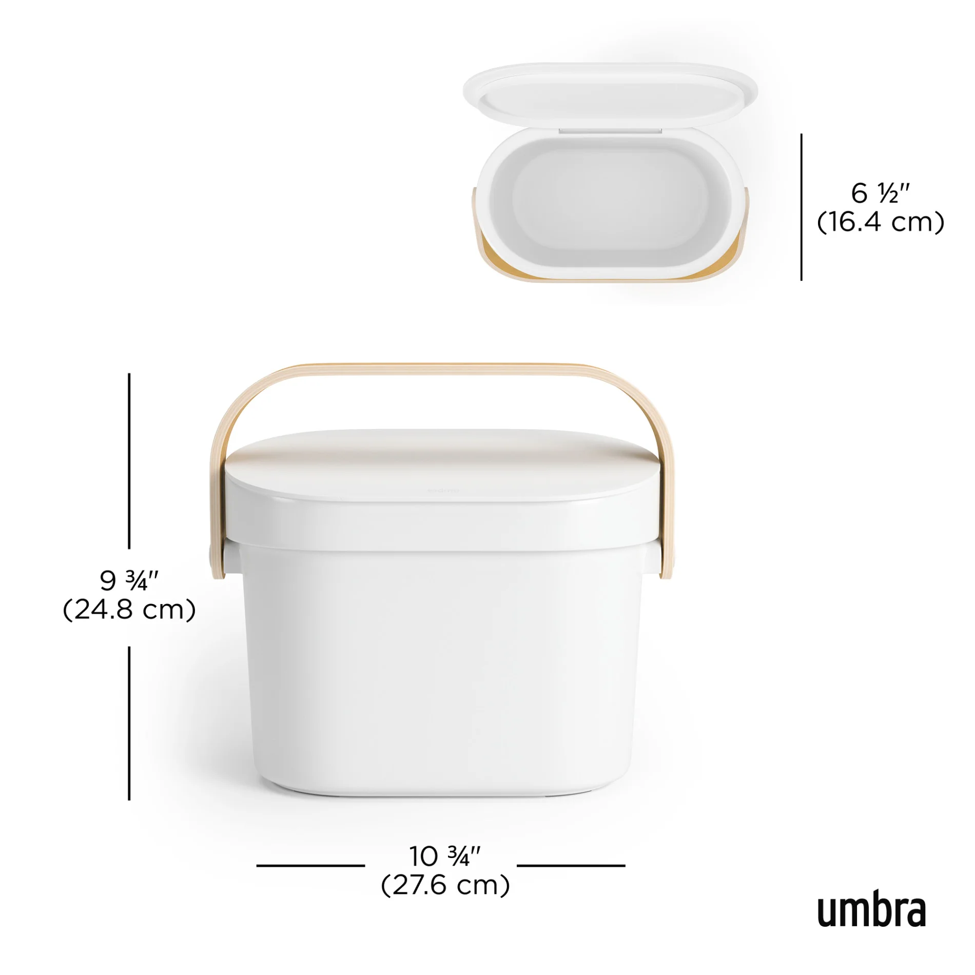UMBRA Bellwood Compost Bin - Image 9