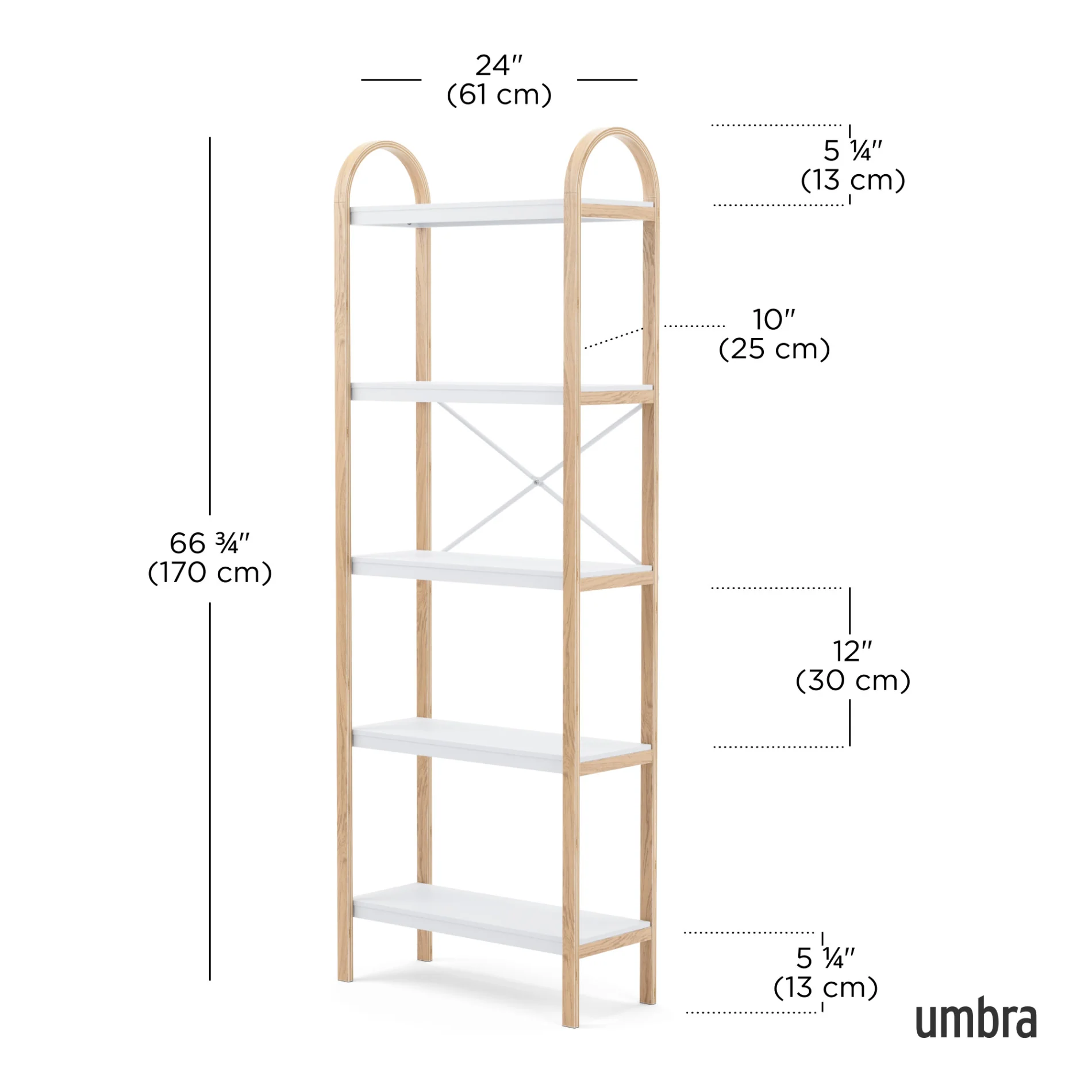 UMBRA Bellwood 5-Tier Shelf - Image 4