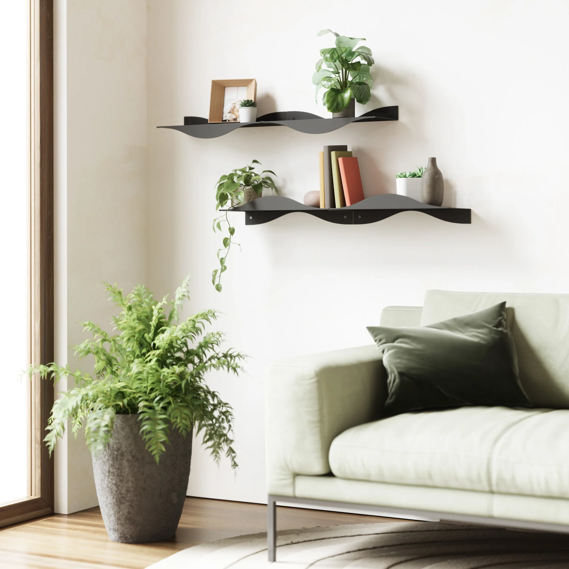 UMBRA Surf Shelf, Set of 2 - Image 2