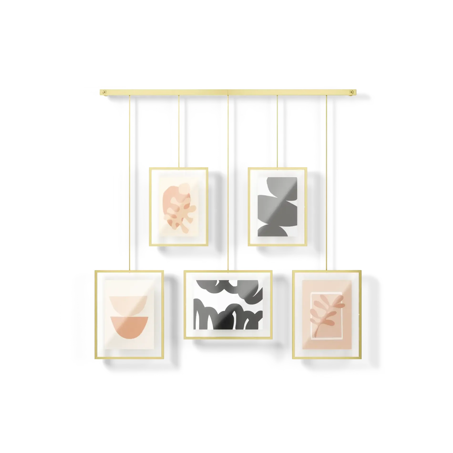UMBRA Exhibit Wall Picture Frames, Set of 5 - Image 17