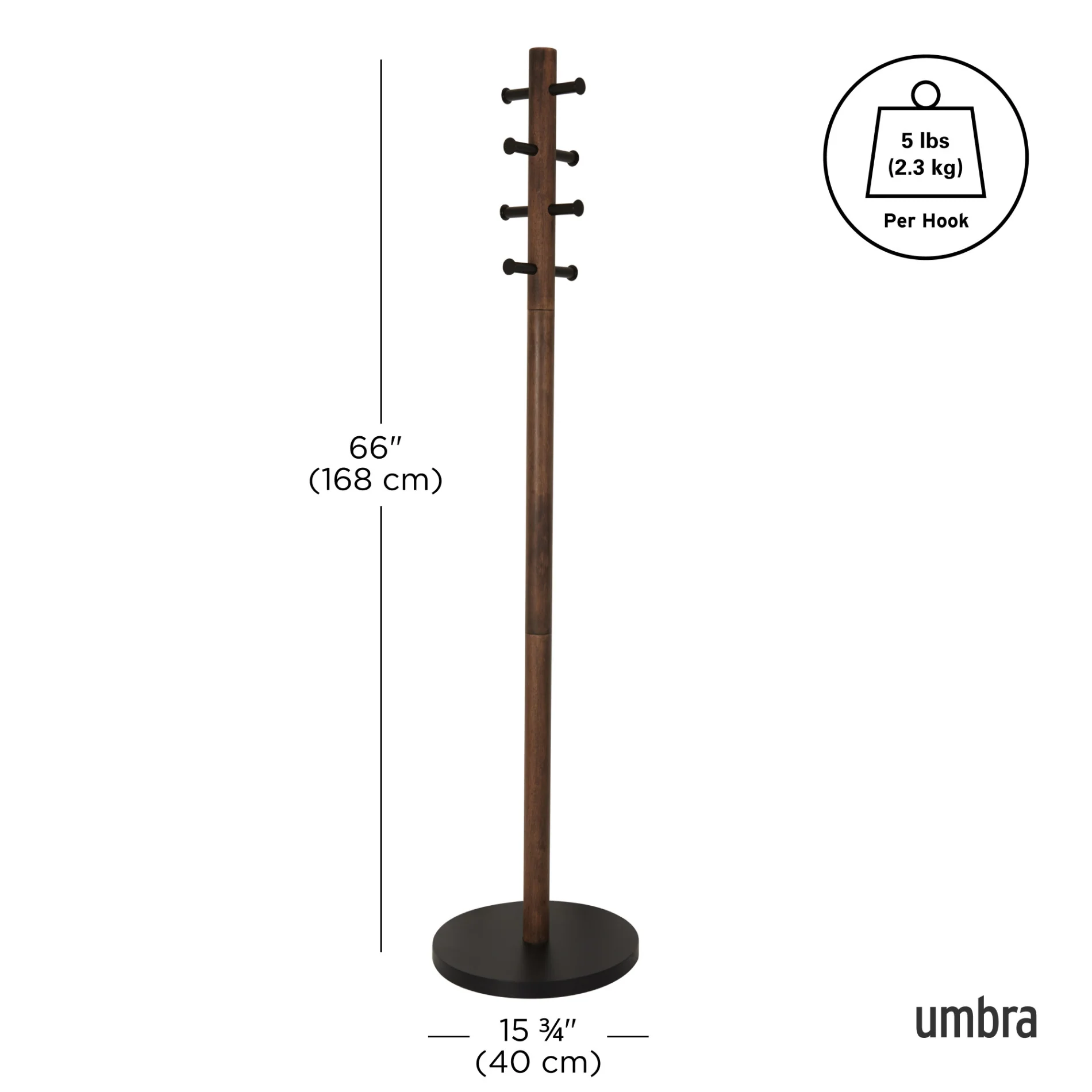 UMBRA Pillar Coat Rack - Image 4