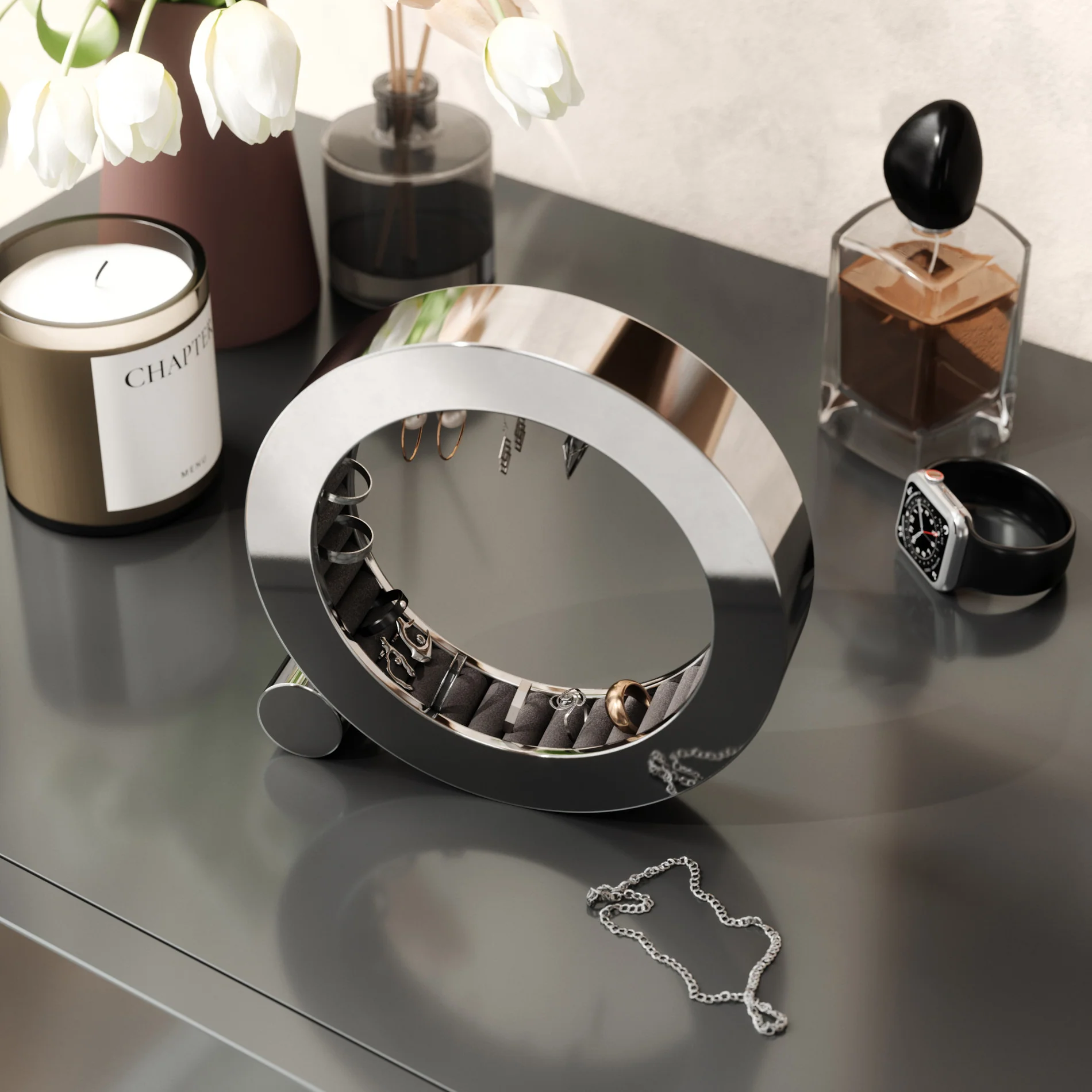 UMBRA Ferris Metal Jewelry Organizer - Image 2