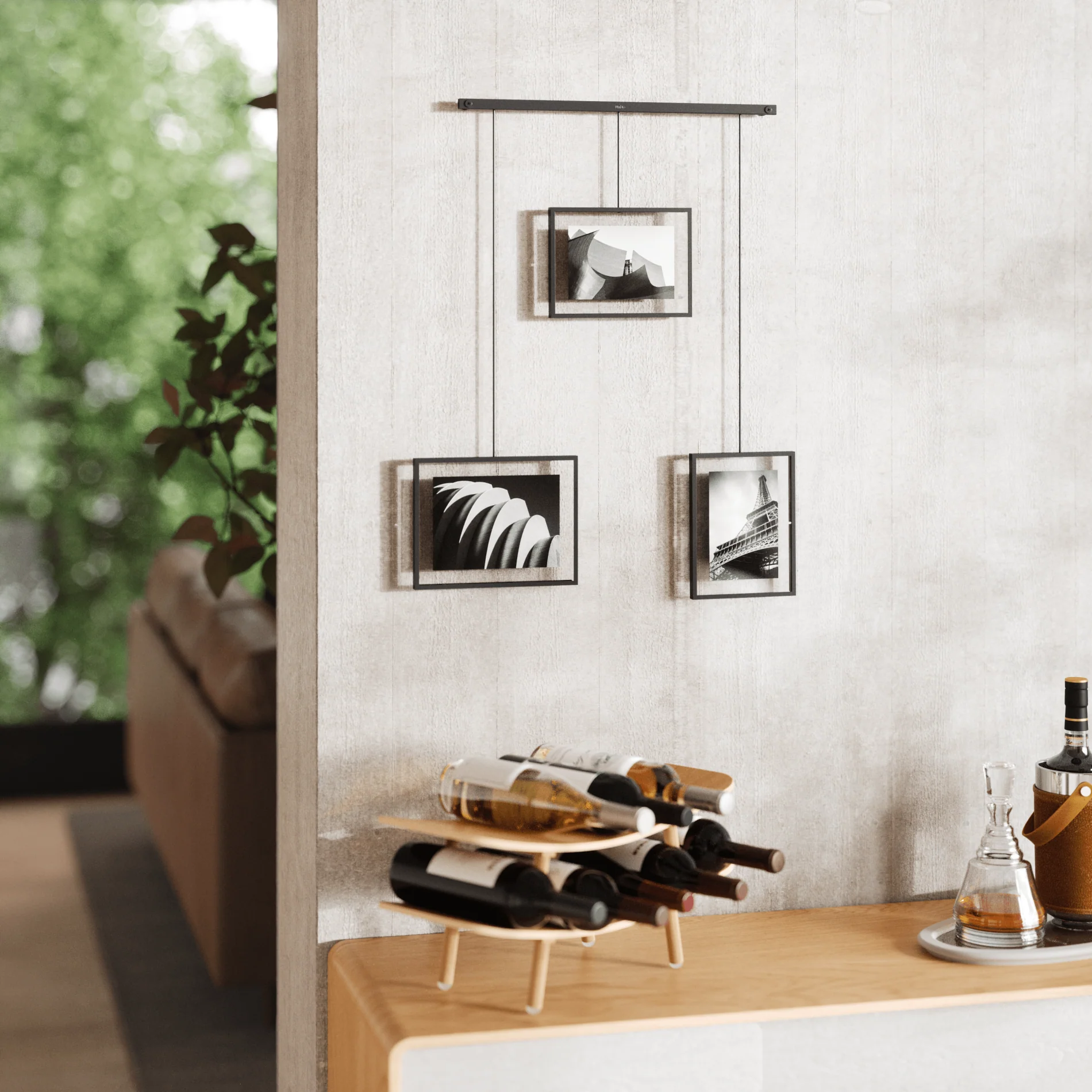 UMBRA Exhibit Wall Picture Frames, Set Of 3 - Image 2