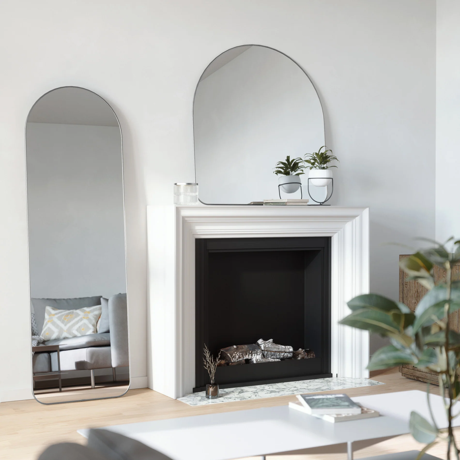 UMBRA Hubba Arched Wall Mirror - Image 11