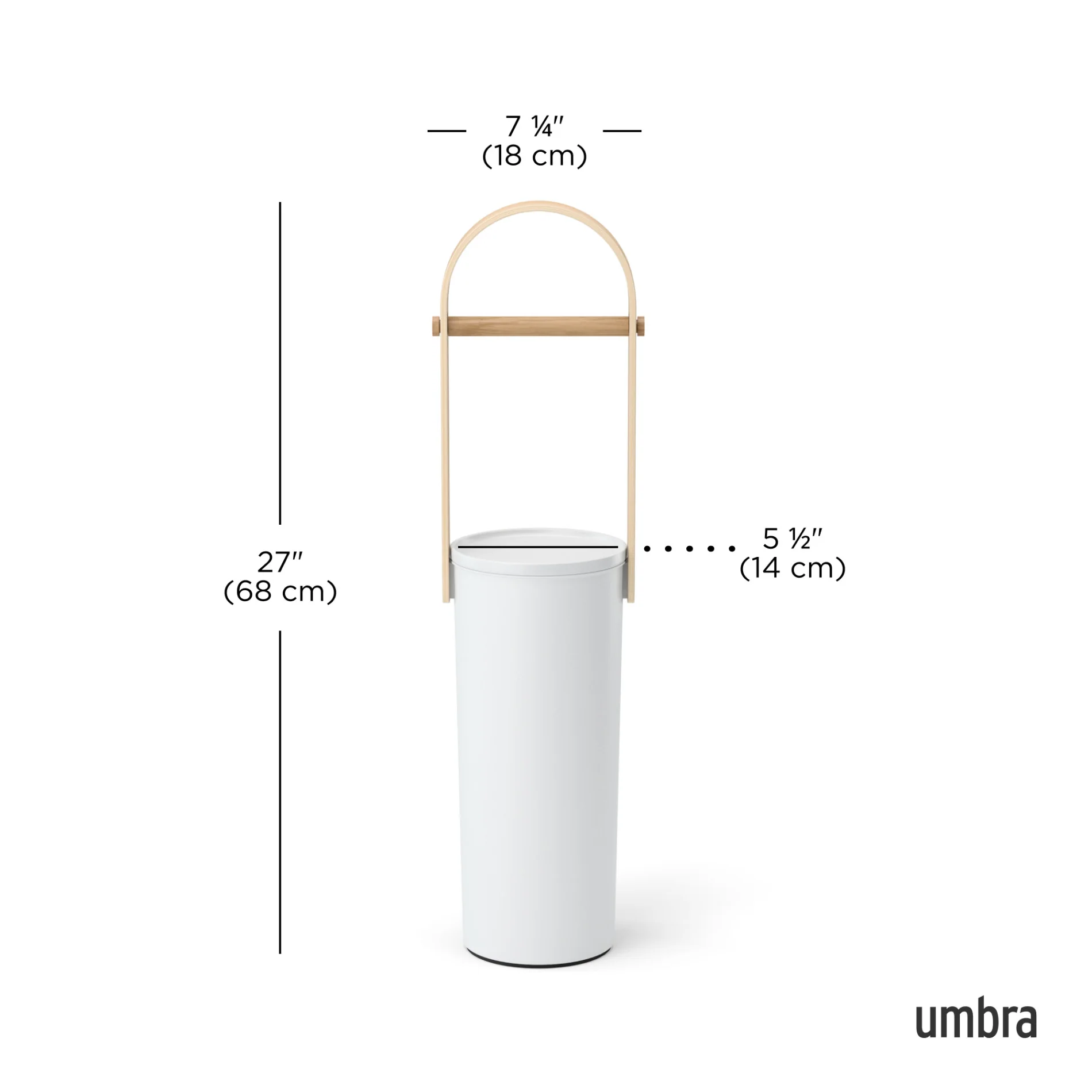 UMBRA Bellwood Toilet Paper Holder & Reserve - Image 8